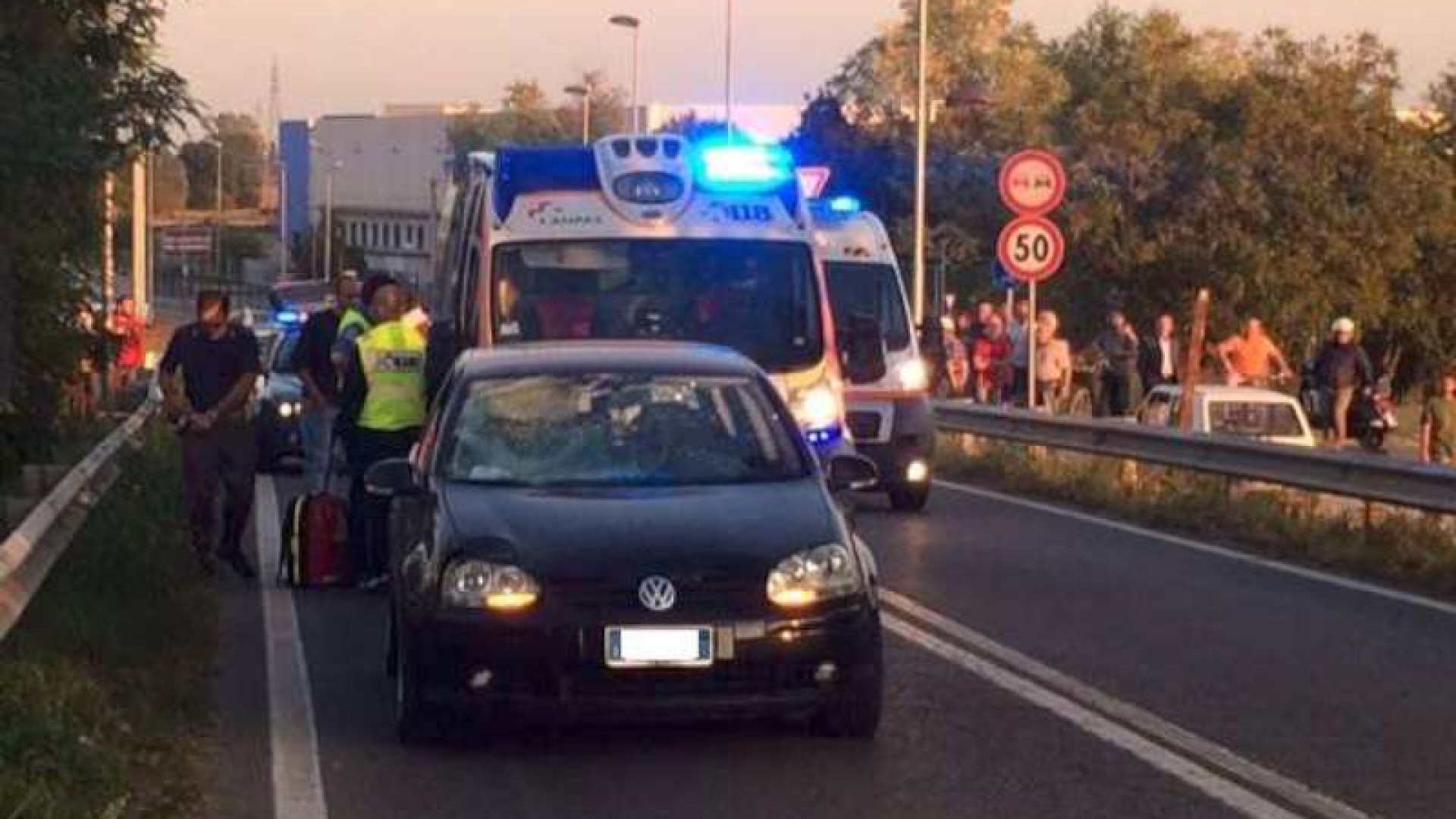 Investito durante il jogging, grave un uomo condotto a Parma in eliambulanza