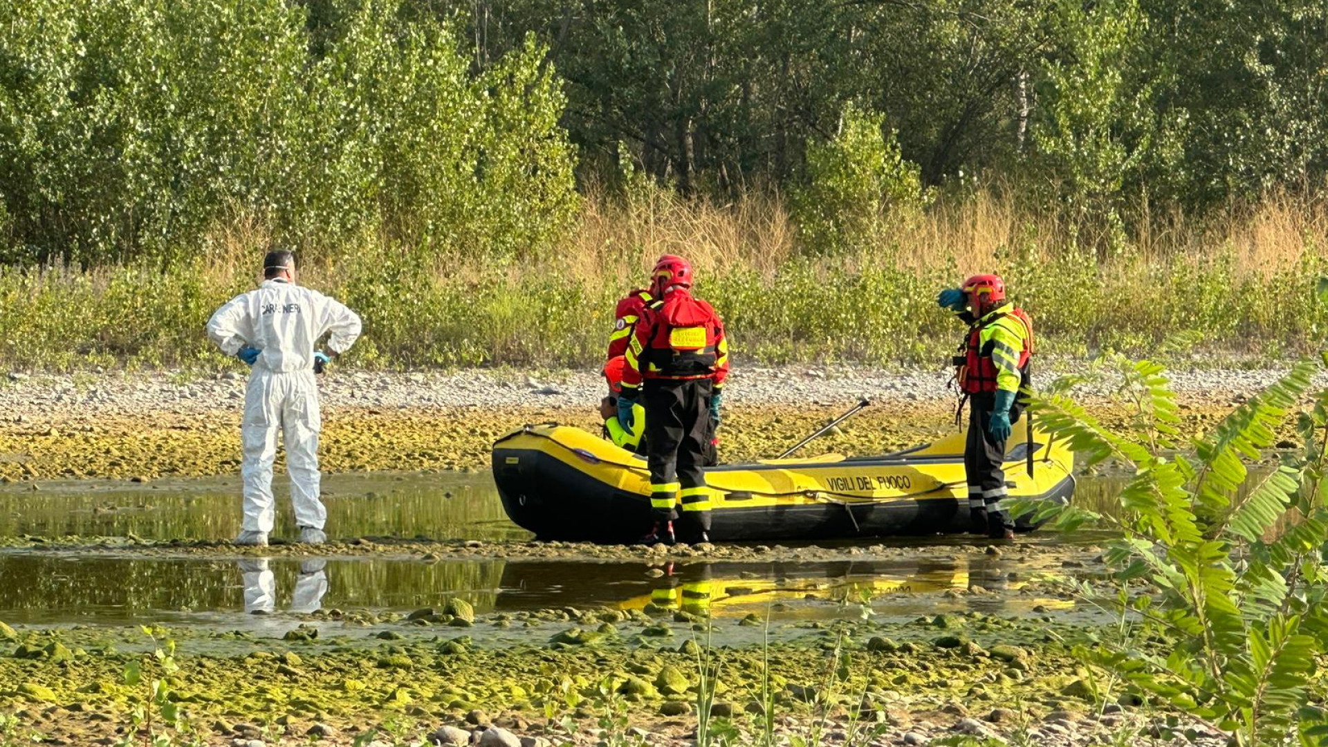 Esame del dna per dare un nome al corpo senza vita riaffiorato in Trebbia