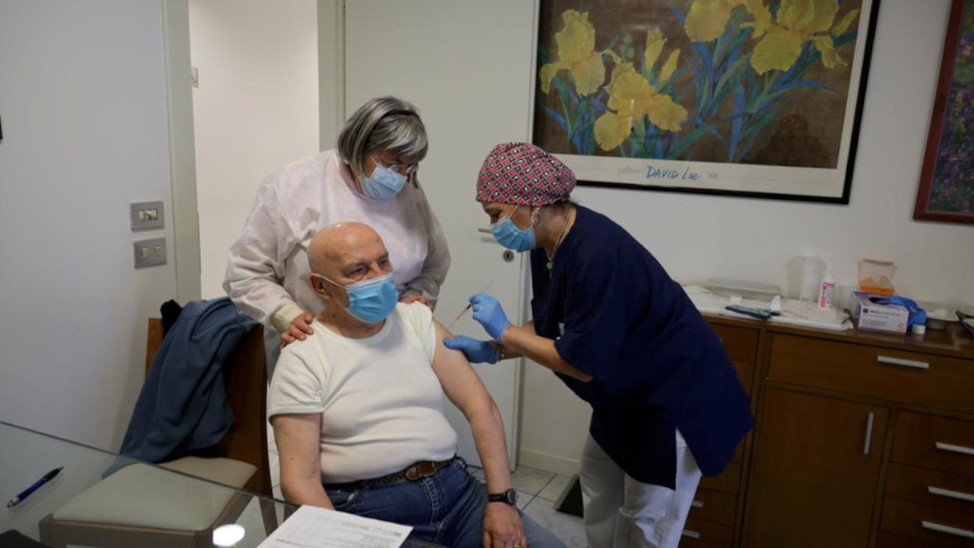 Lotta al Coronavirus: a Rivergaro vaccinazione per una sessantina di anziani