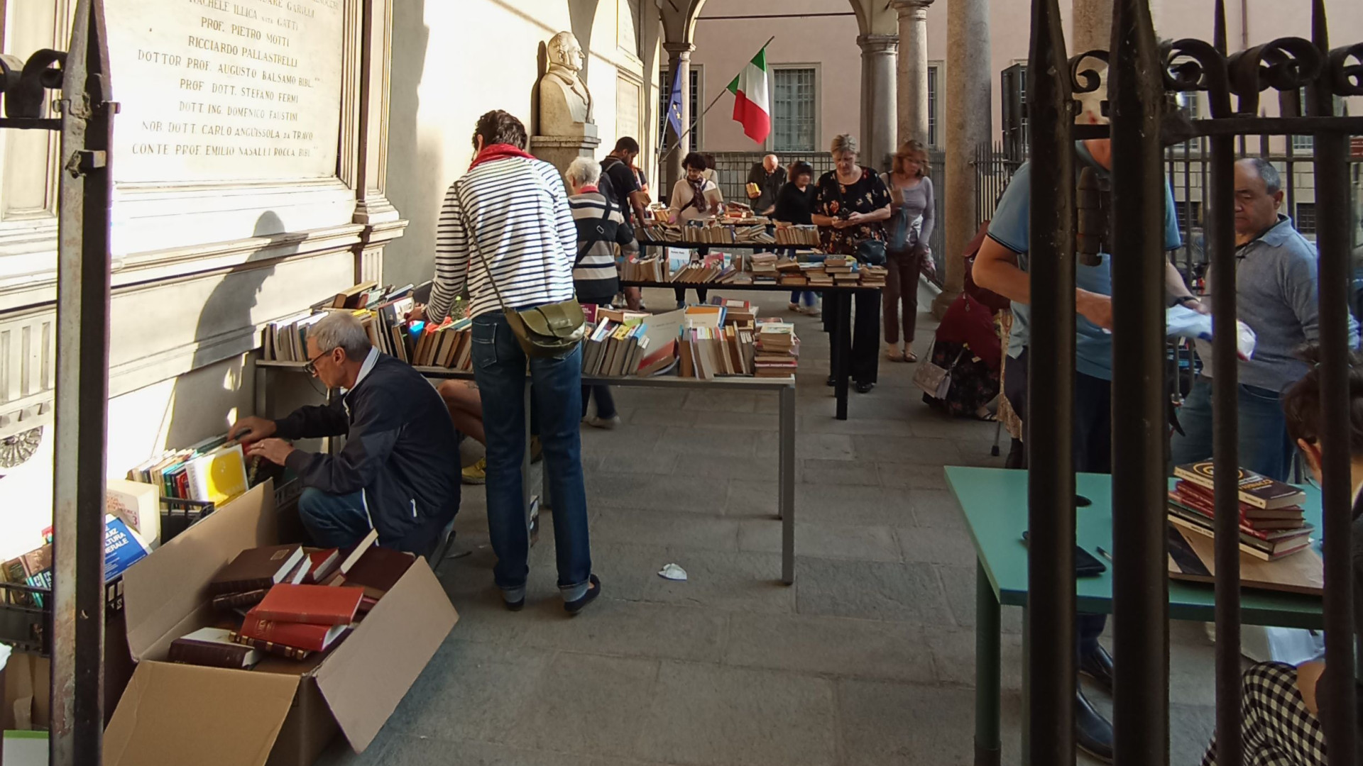 Pesalibro, scambiate più di cinque tonnellate di libri alla Passerini Landi