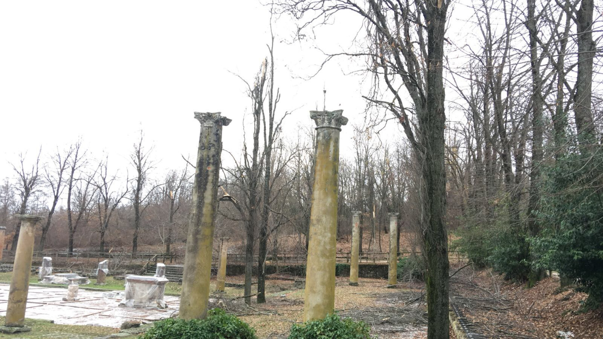 Veleia, iniziati i lavori di messa in sicurezza del foro romano