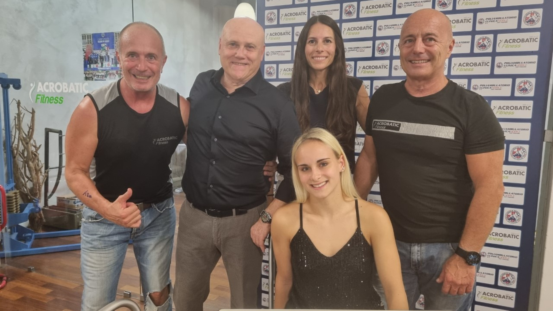Bagno di folla all'Acrobatic per la campionessa di ginnastica Asia D'Amato