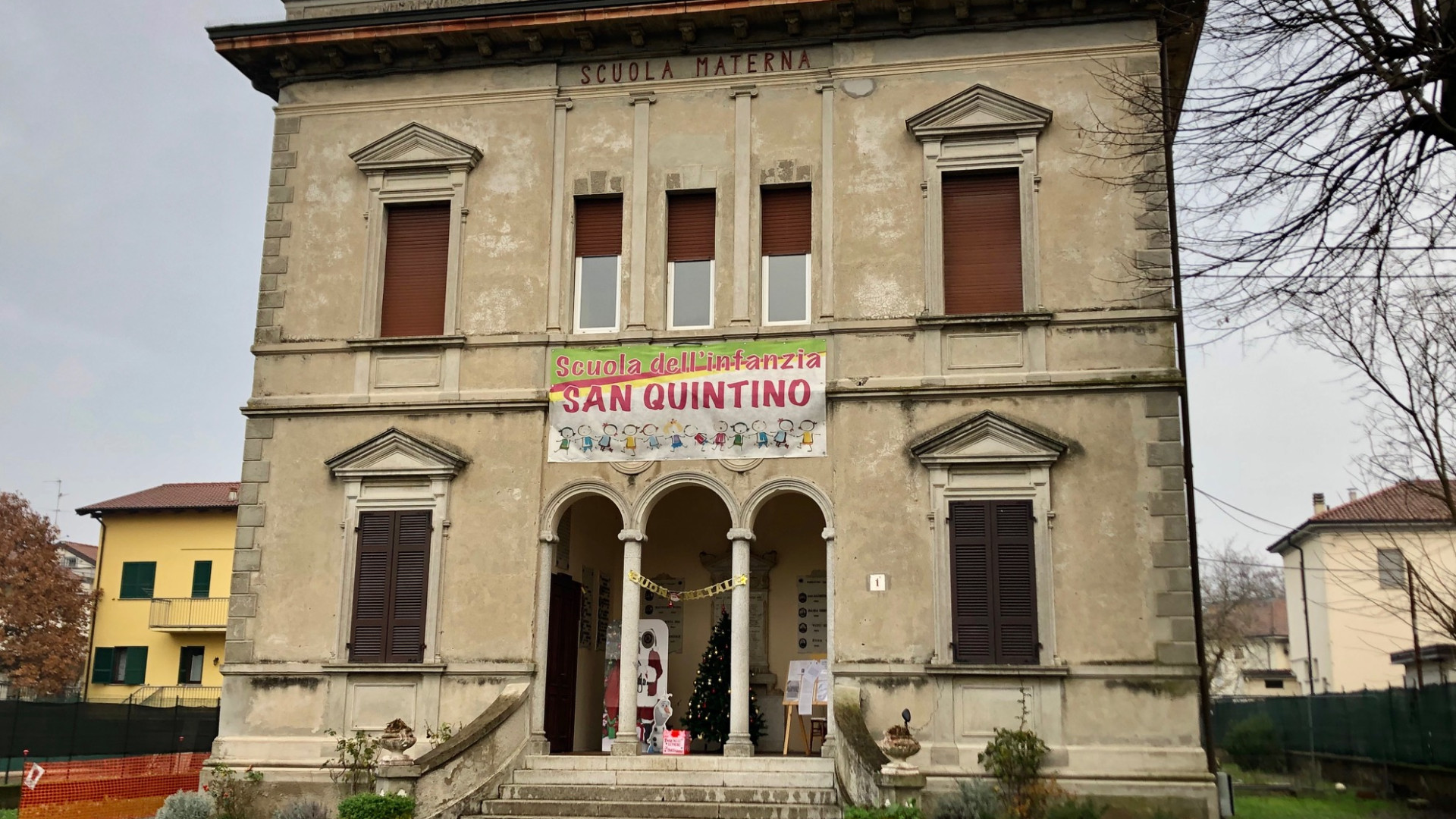 Gossolengo, il Papa benedice l'asilo San Quintino per i cent'anni