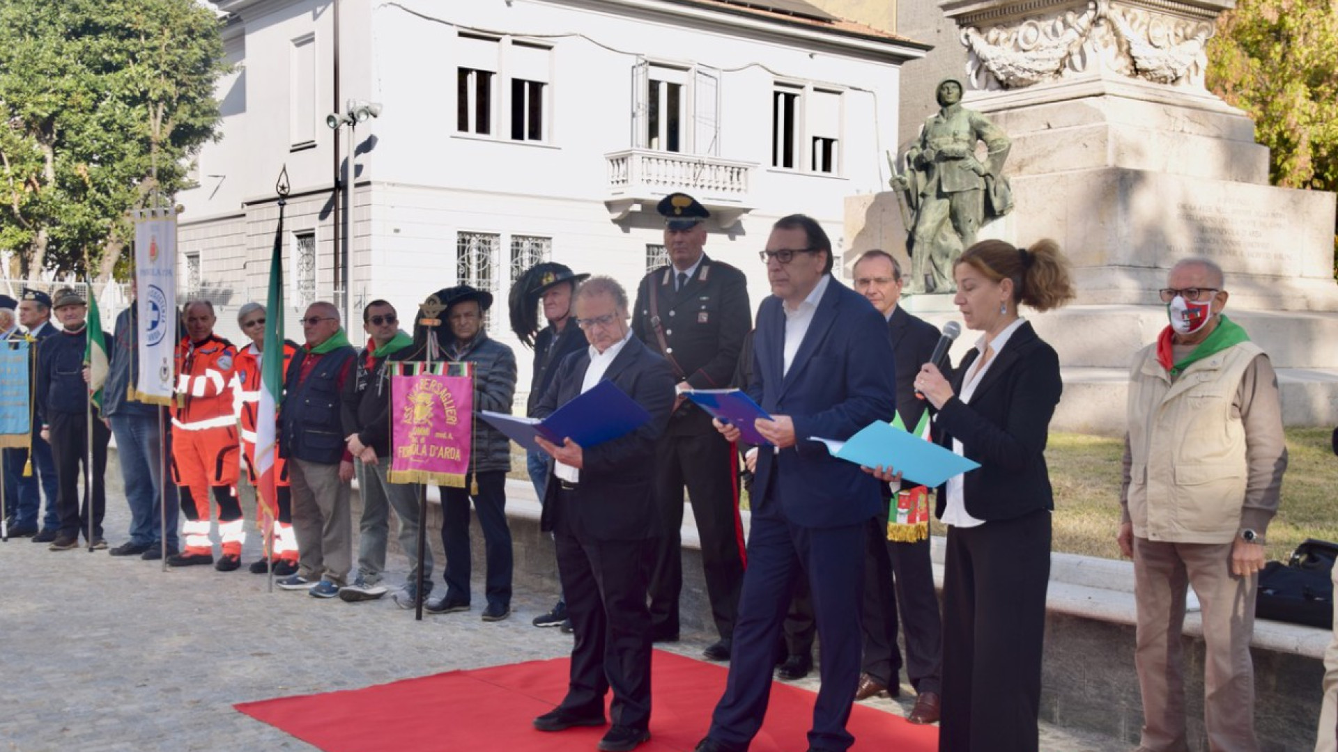 A 100 anni dalla Marcia su Roma Fiorenzuola ricorda il gesto di due carabinieri