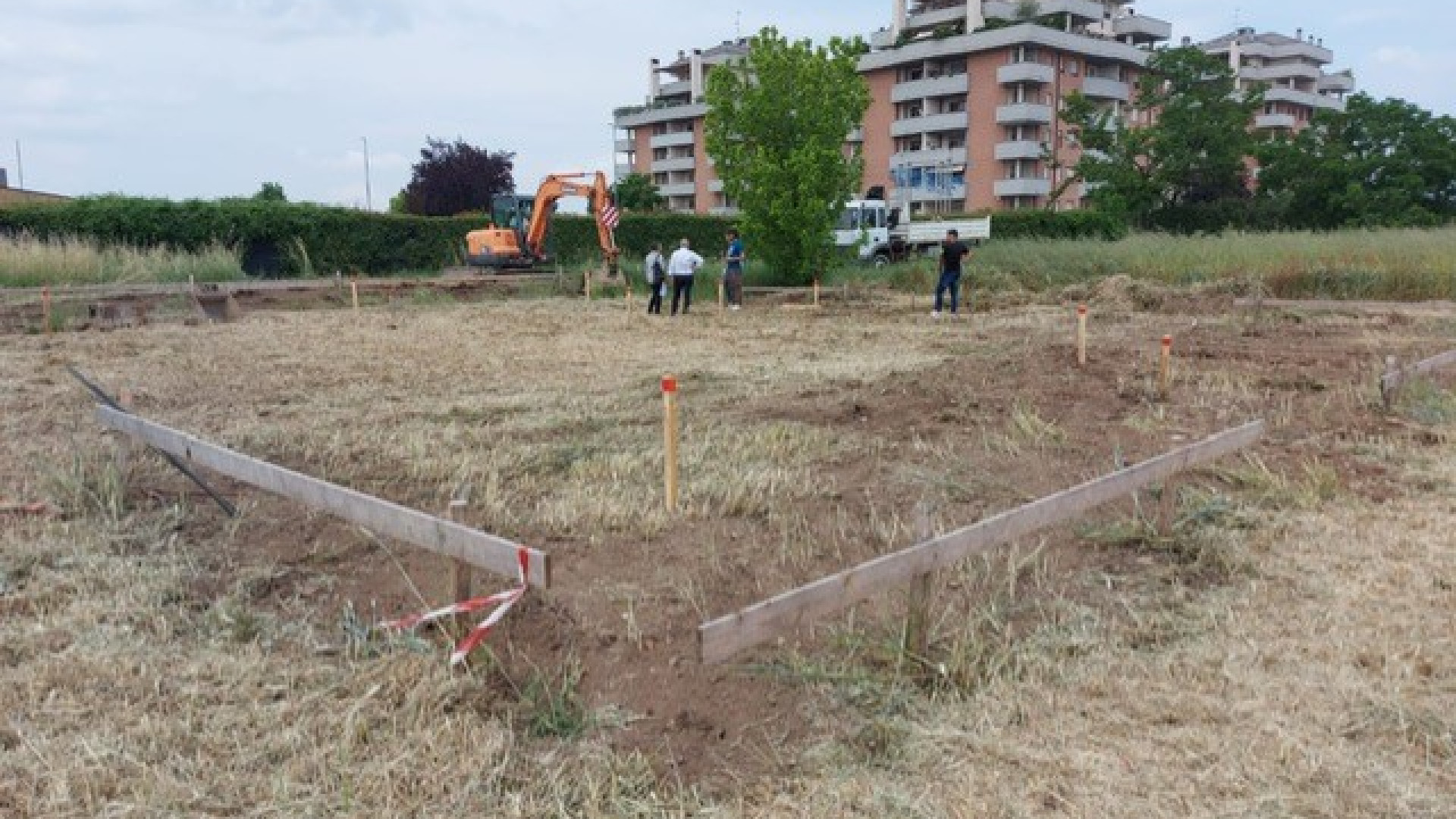 Ritrovati due ordigni bellici, bloccato il cantiere "Insieme per l'hospice"
