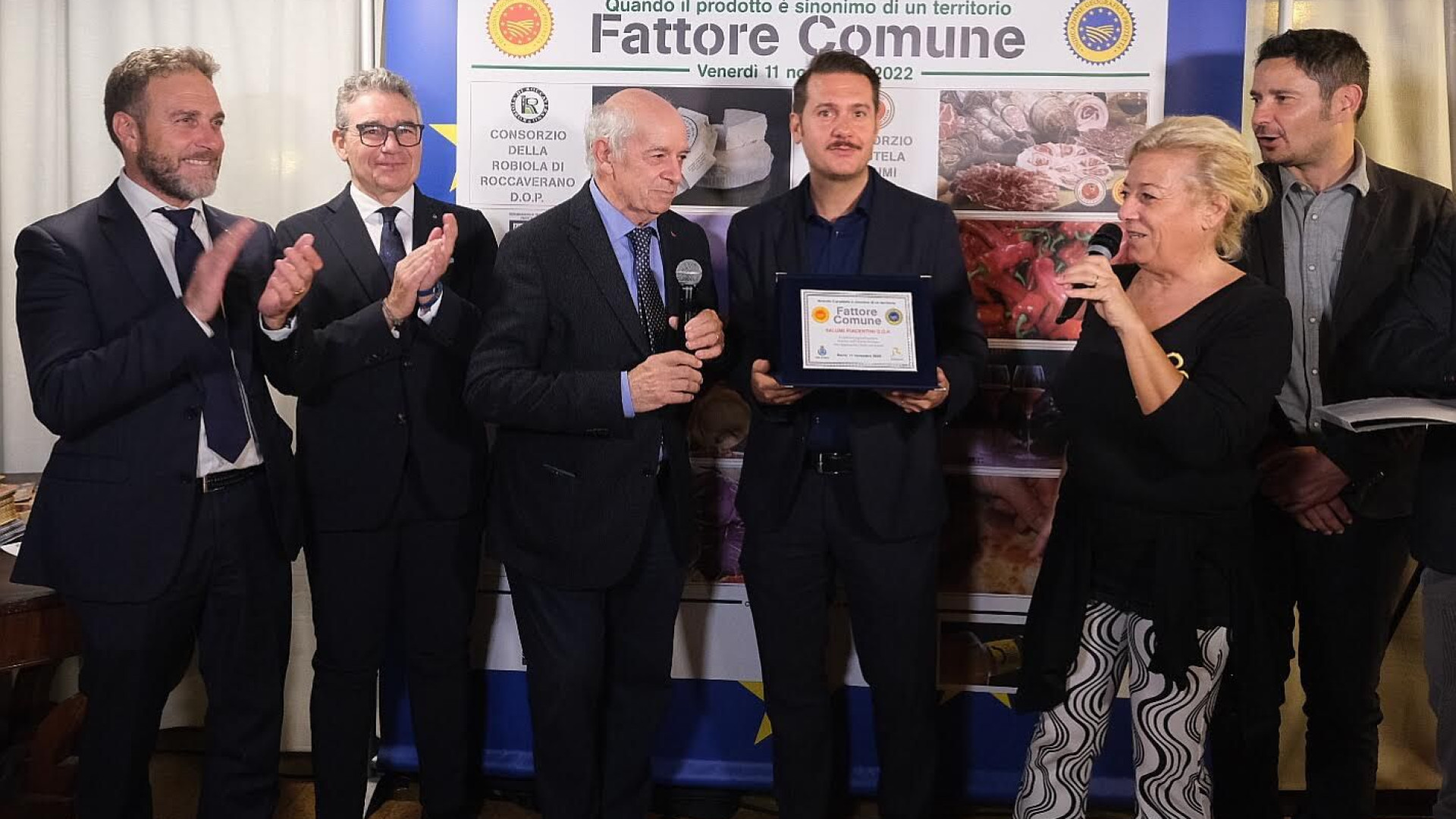 Anche i salumi Dop piacentini protagonisti tra le eccellenze in vetrina a Recco