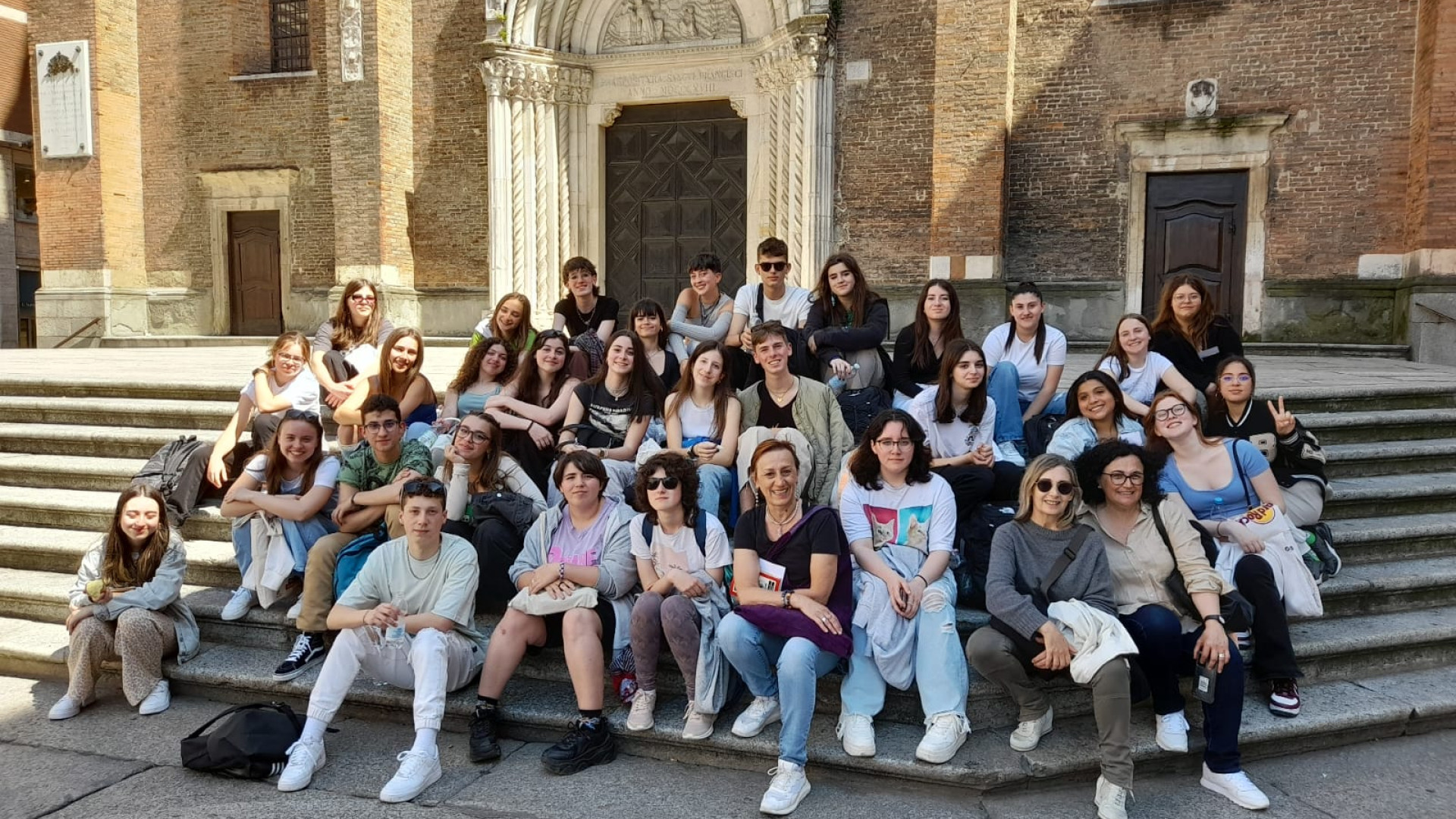 Polo Volta, conclusa l'esperienza piacentina dei 20 studenti spagnoli
