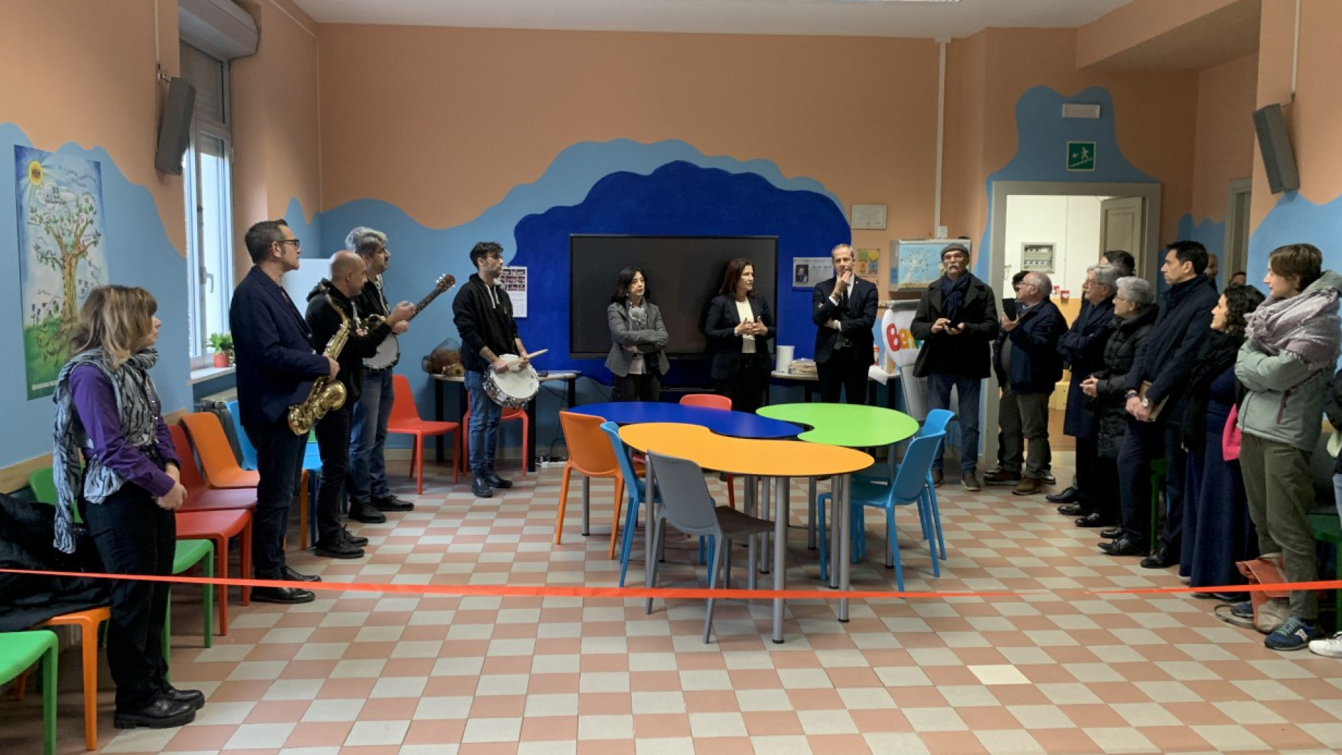 Inaugurata alla De Amicis la biblioteca Agosti-Gaggioli: "Due persone speciali"