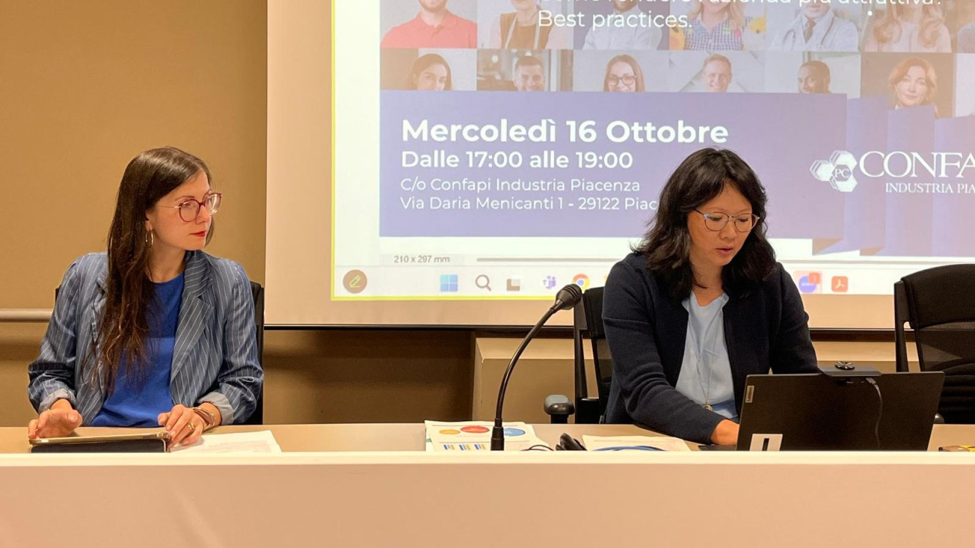 Convegno Confapi: "Lavoro femminile penalizzato,| ma stanno recuperando"