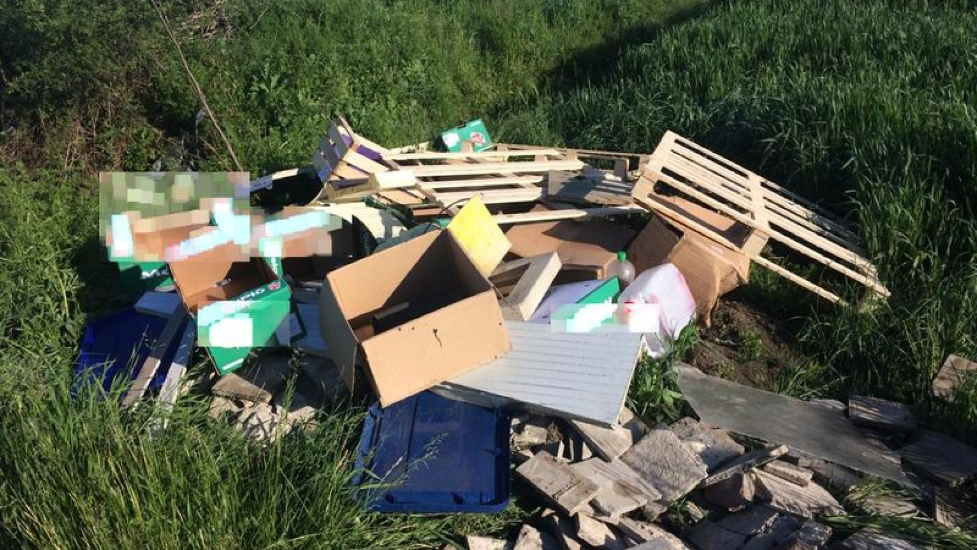 Bancali, bottiglie di plastica e pane: campi scambiati per discariche