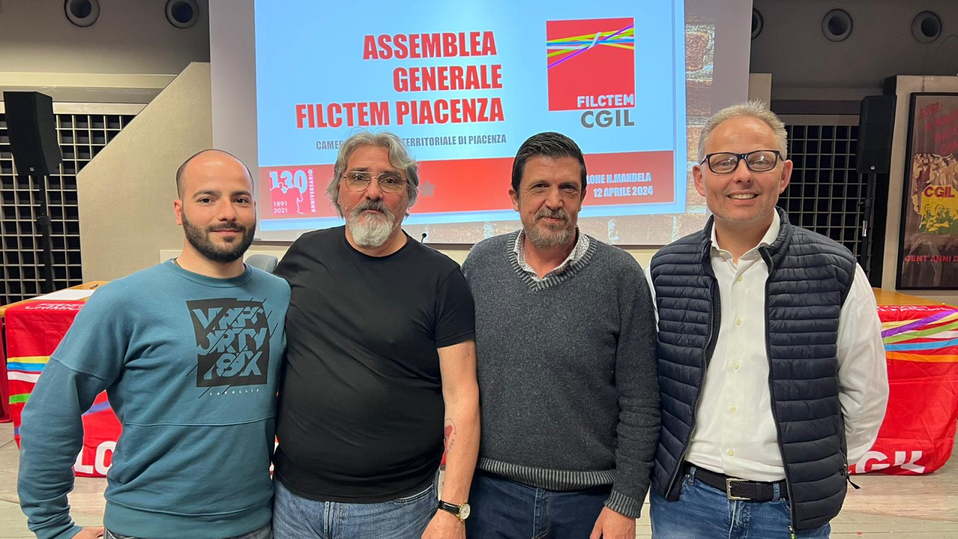 Filctem Cgil, Marco Efori eletto segretario generale di Piacenza