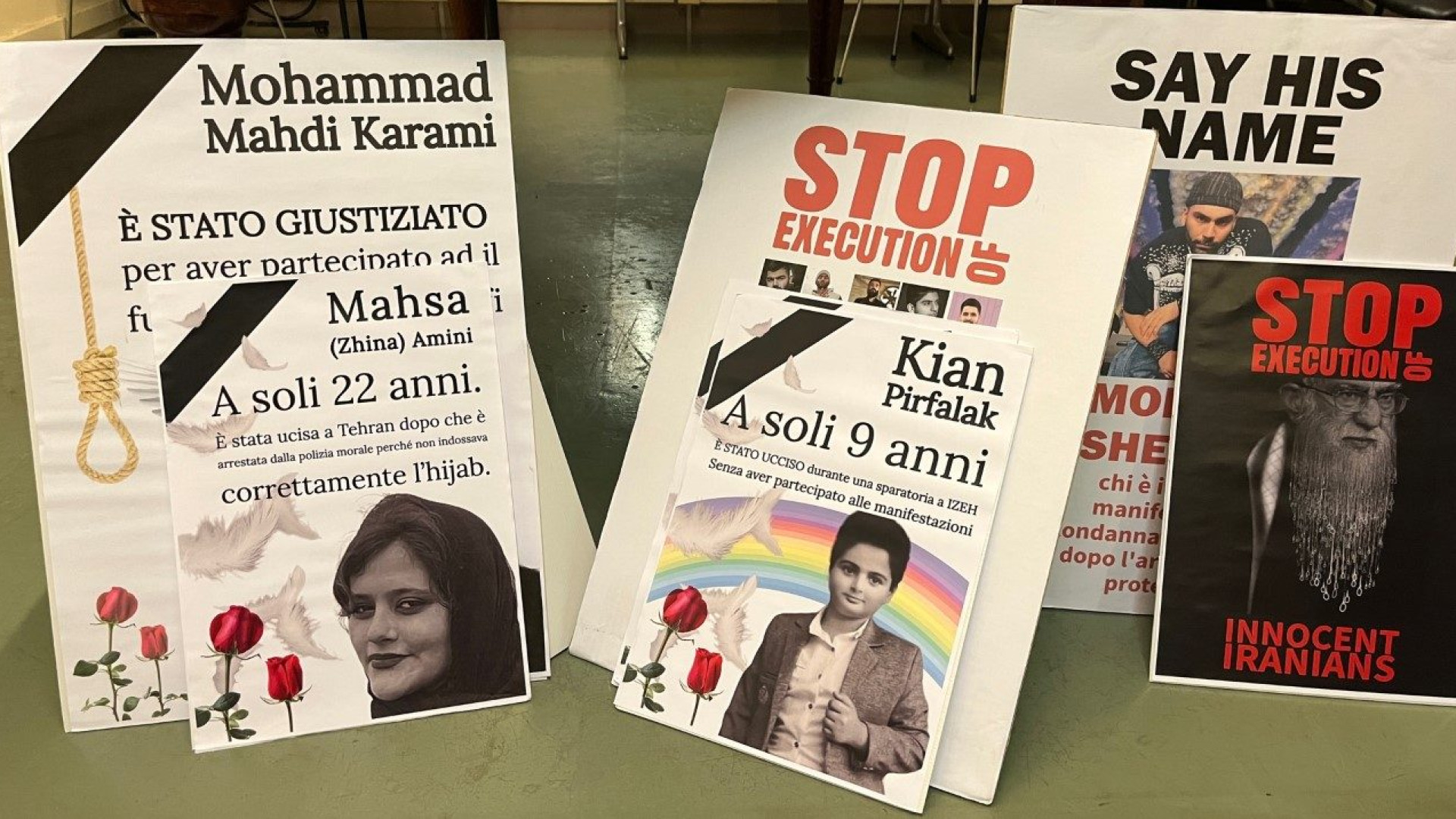"A Piacenza da anni, ma con la testa in Iran dove la gente muore per i propri diritti"
