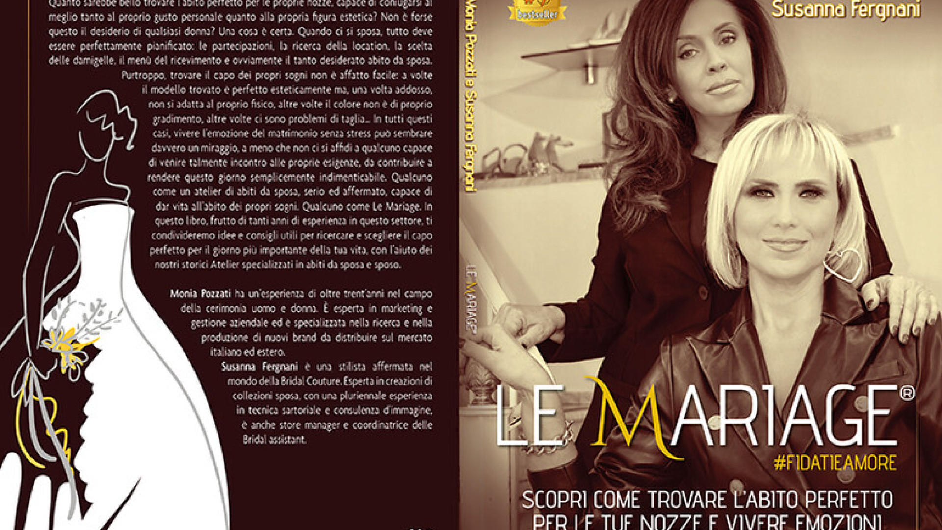 Monia Pozzati e Susanna Fergnani lanciano il Bestseller “Le Mariage #fidatieamore”