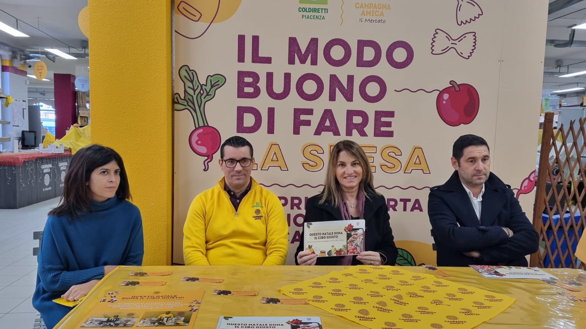 Coldiretti: pacchi-regalo e stelle di Natale per Progetto Vita e Centro Antiviolenza