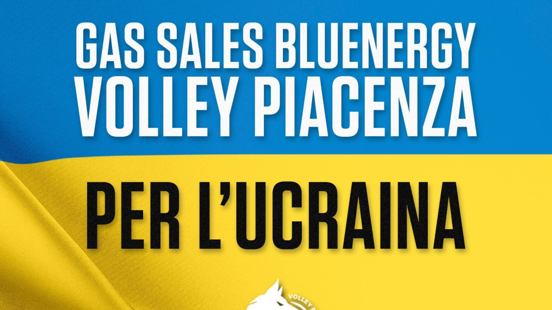 La Gas Sales scende in campo per l'Ucraina. "Il Palabanca luogo di pace e solidarietà"