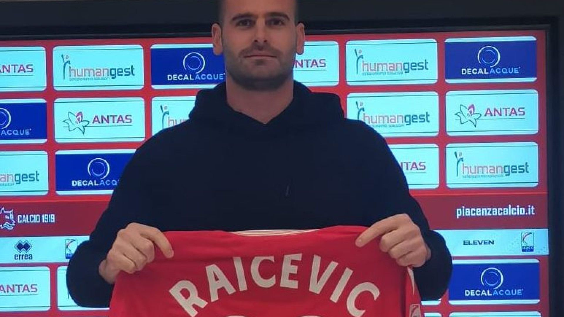 Piacenza, Raicevic firma per un anno con opzione fino al 2023. Vestirà la maglia 39
