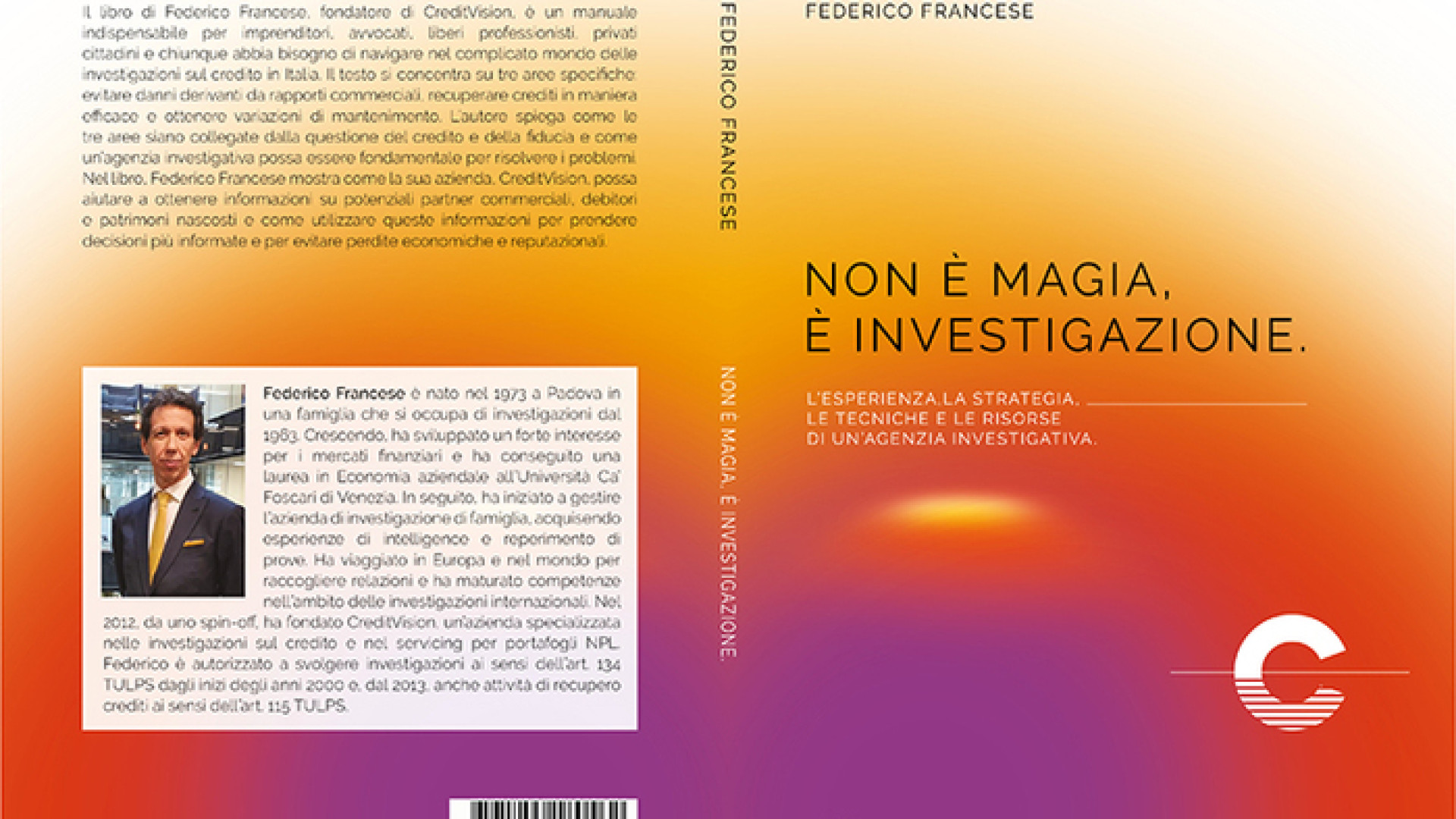 Federico Francese lancia il Bestseller “Non È Magia, È Investigazione”