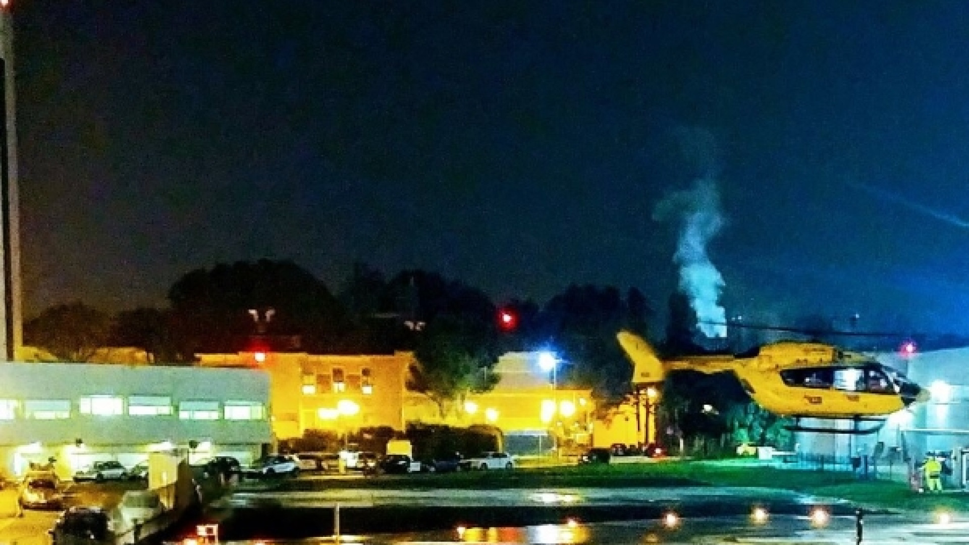 Schianto nella notte a Cadeo, auto fuori strada e tre feriti: elisoccorso da Bologna