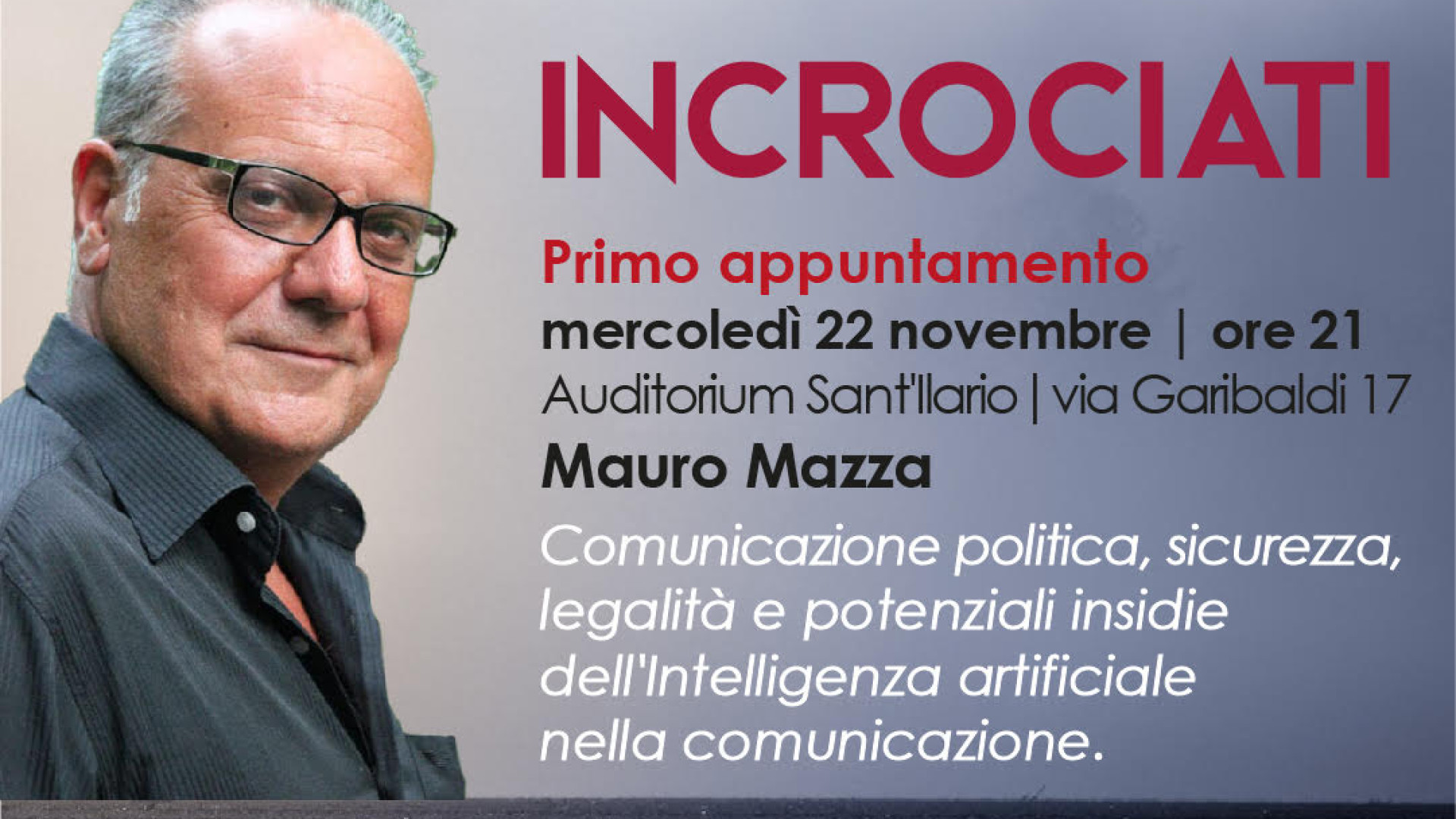 Legalità e contrasto alle mafie, al via mercoledì la rassegna "Confini incrociati"