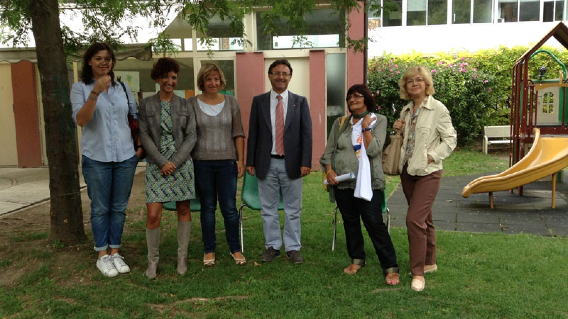 Padre Gherardo, festa ai giardini per la chiusura delle attività
