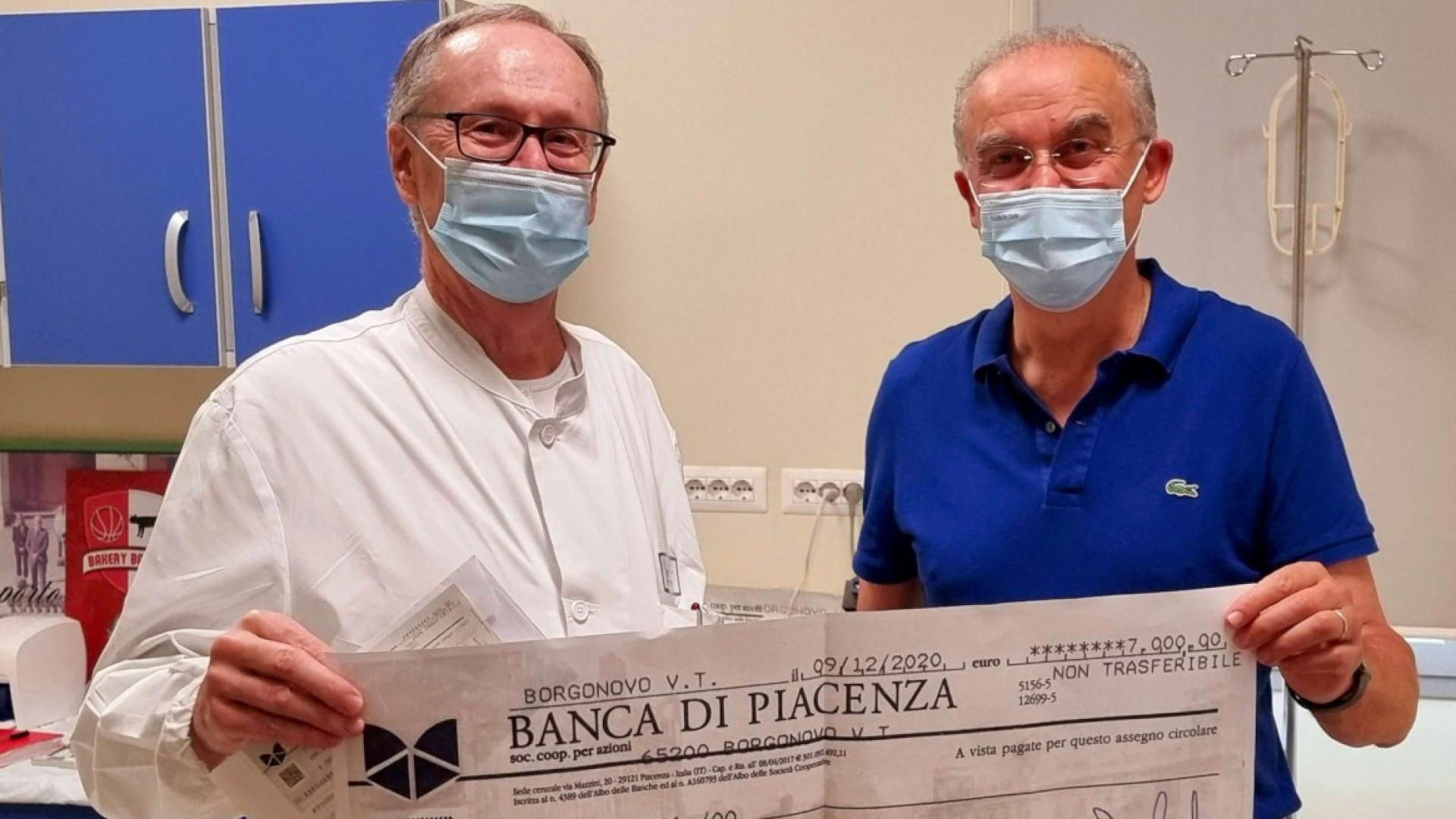 Ricerca sul cancro, dalla cantina Valtidone 7mila euro ad Amop per giovani medici