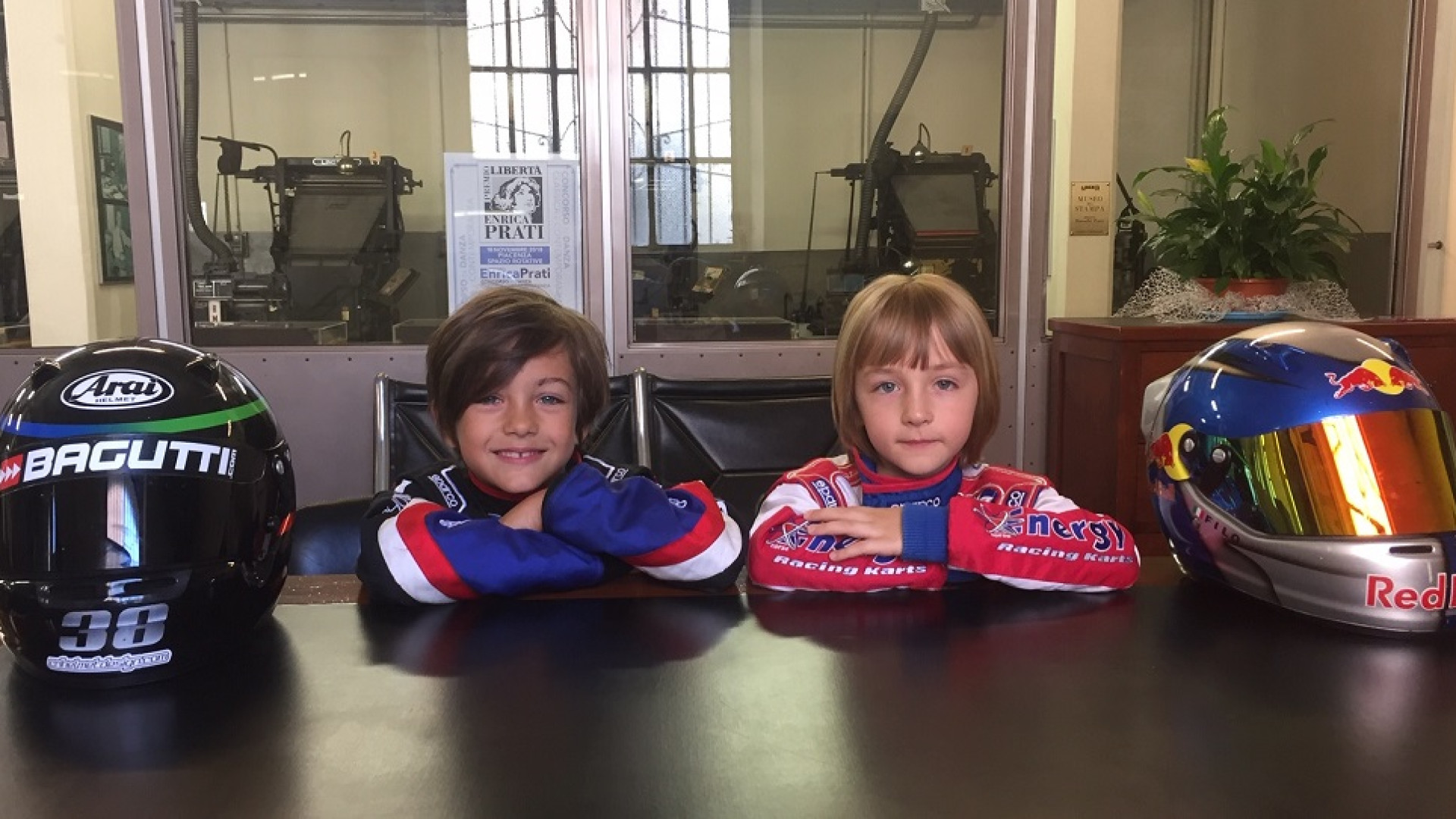 Pietro Bagutti e Filippo Pancotti, piccoli campioni con in testa la Formula 1