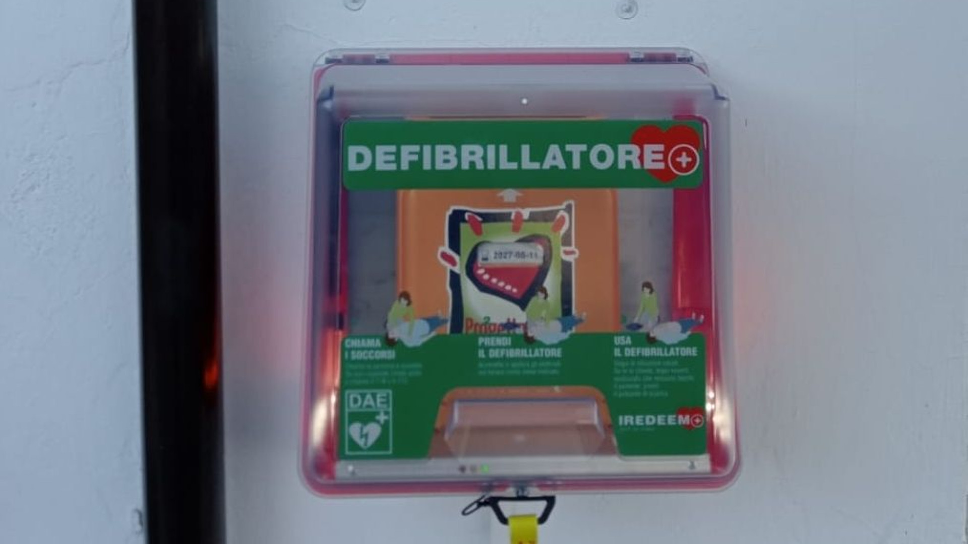 Malore per un camionista a Cadeo, collega interviene con il defibrillatore