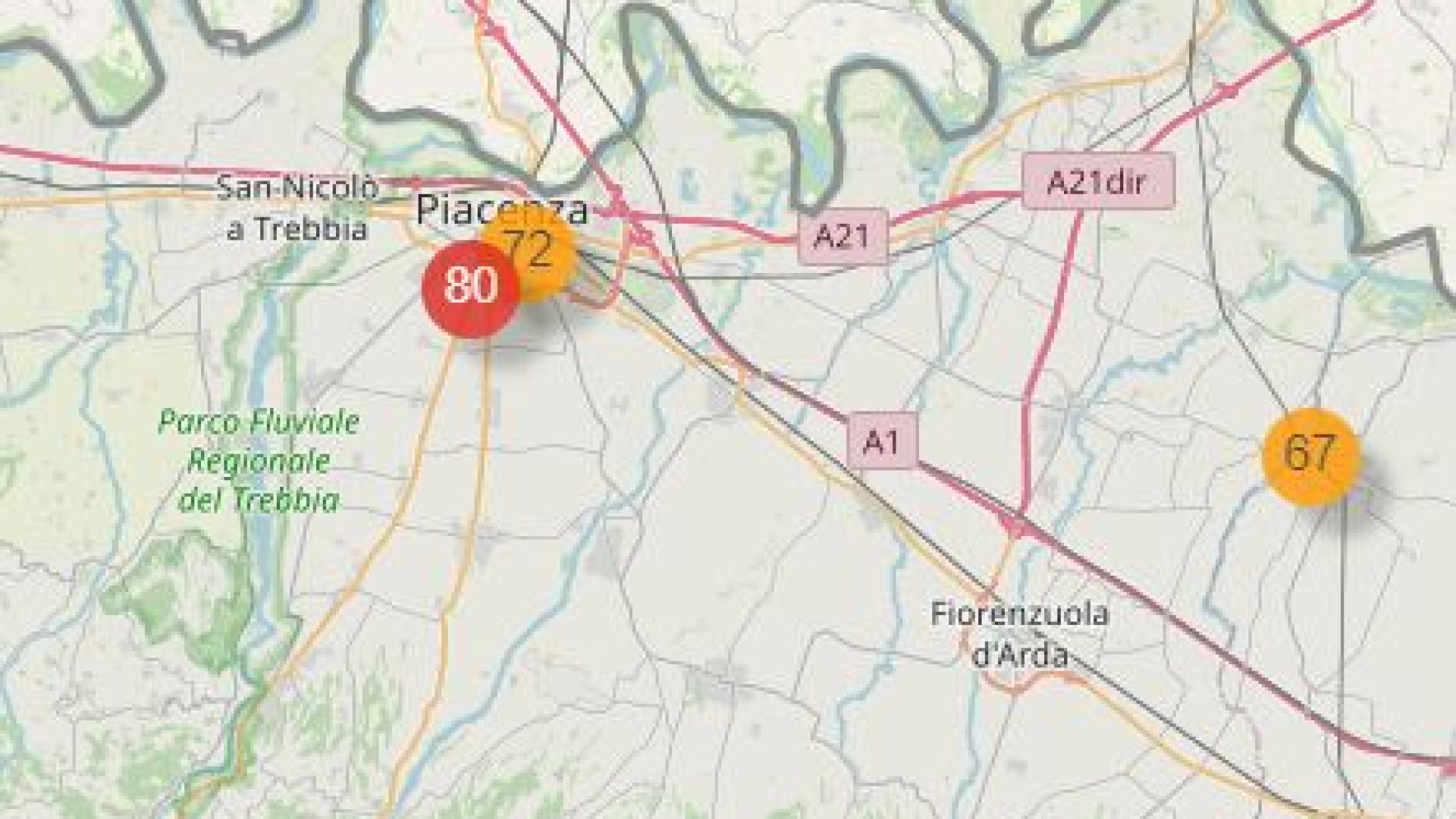 Pm10, limiti superati per tre giorni consecutivi. Da domani misure emergenziali