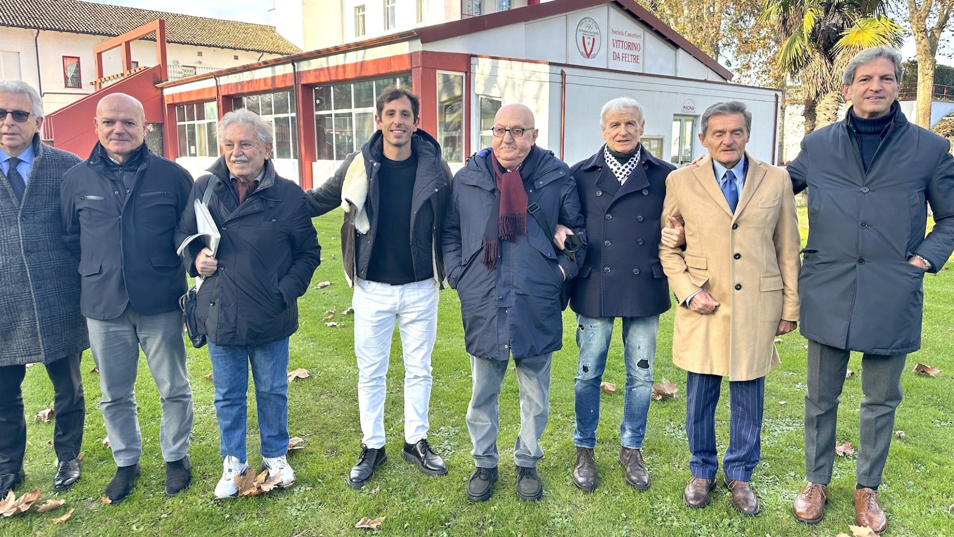 Collare d'oro assegnato dal Coni alla Vittorino: festa con gli ex presidenti