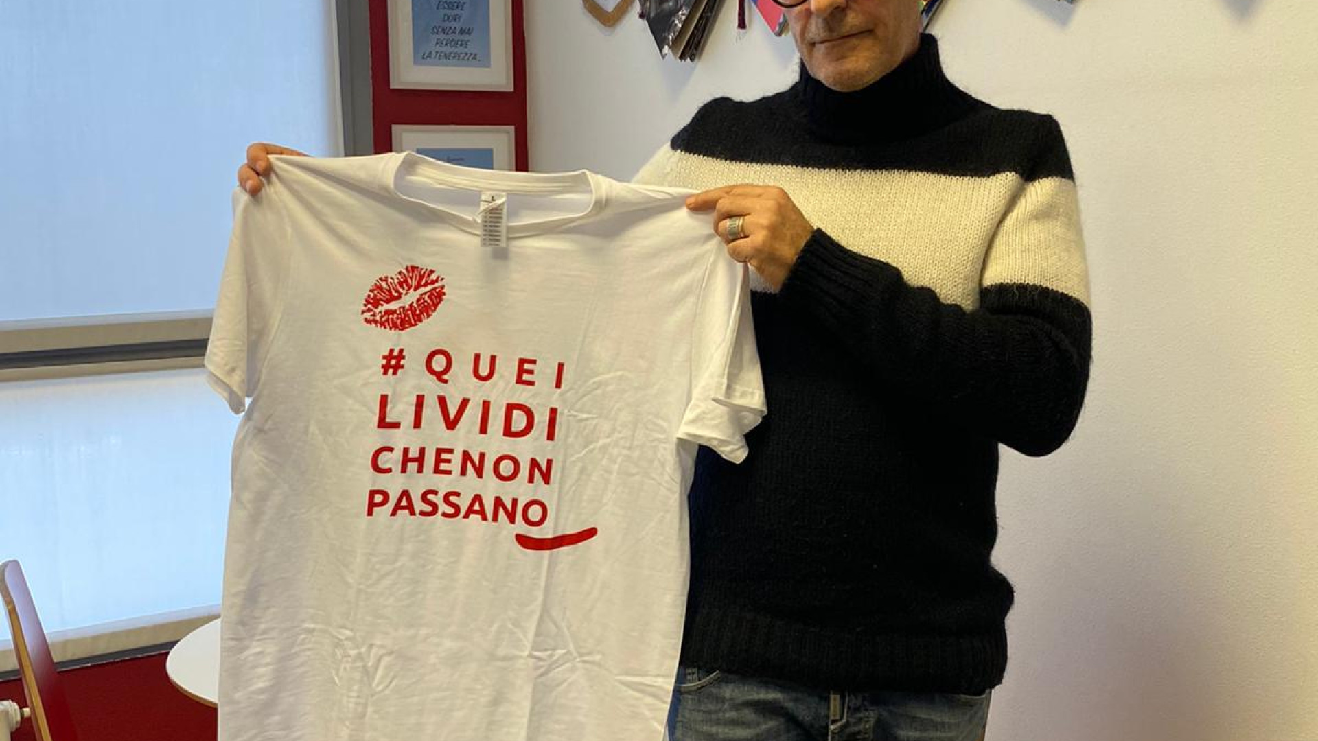 Anziani e Piacenza calcio contro la violenza sulle donne