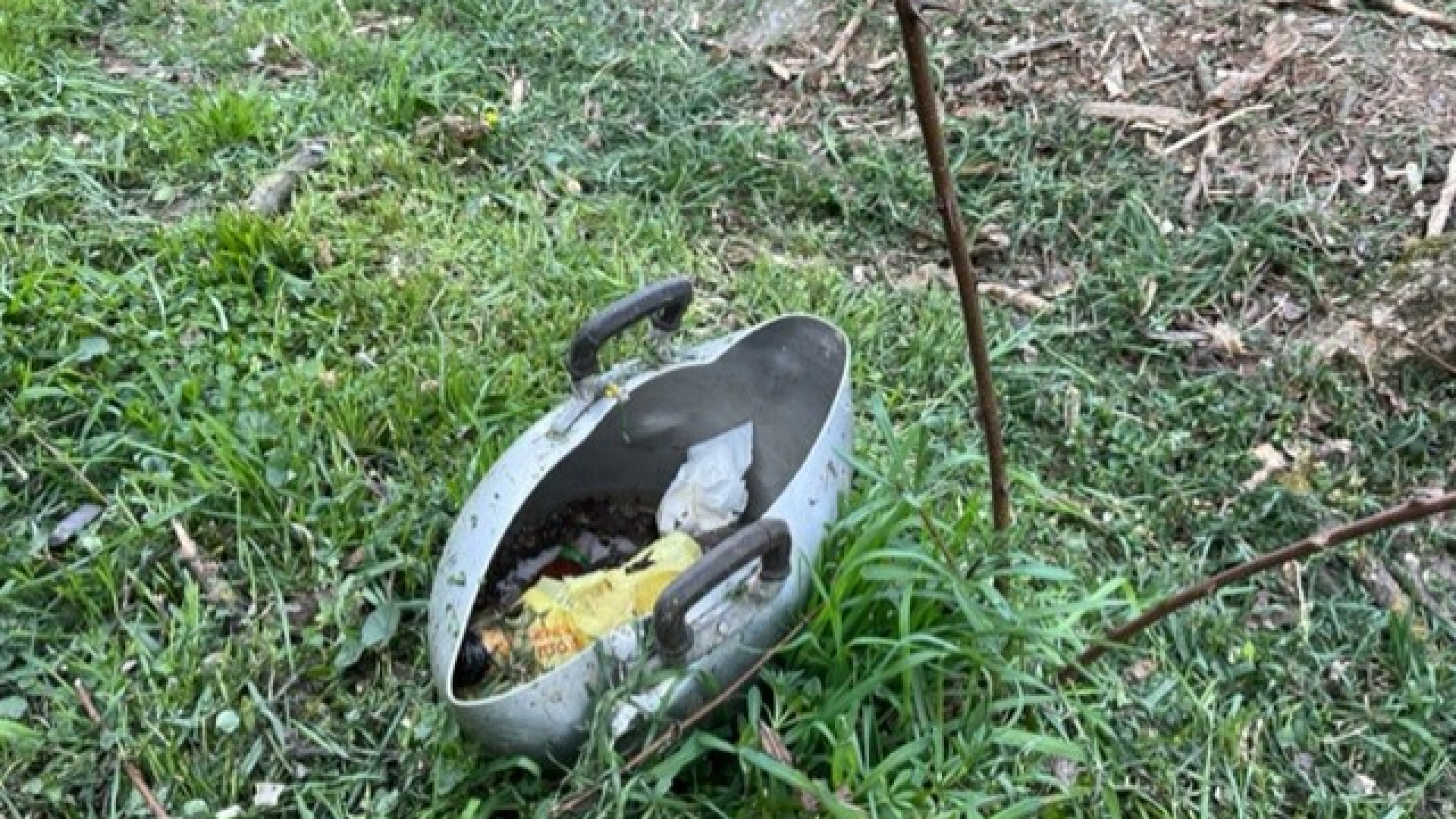 Segnalazione da Via Rosa Gattorno: "Là dove c'era un orto... oggi solo sporcizia"