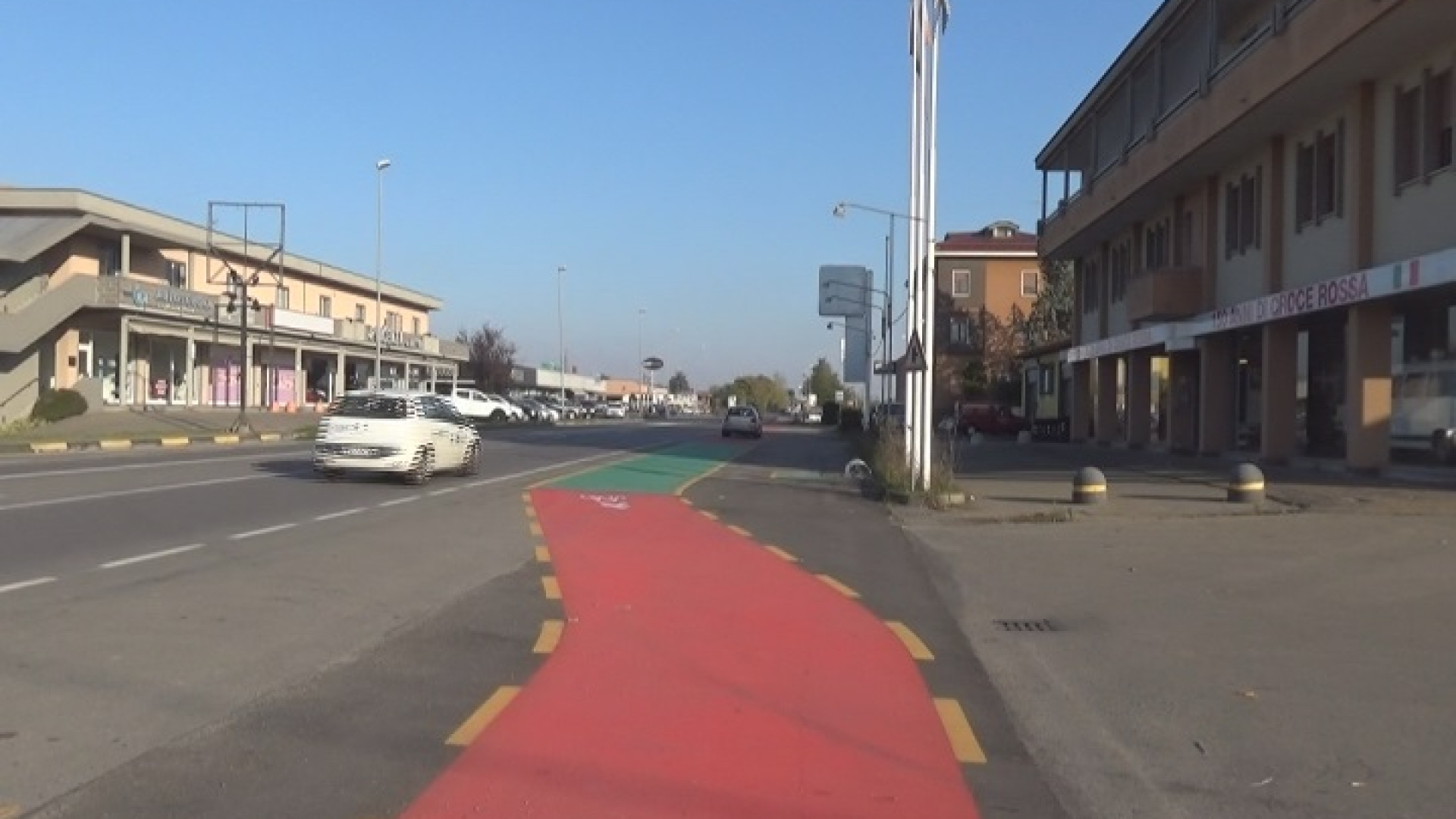 Pista ciclabile a San Nicolò: 800 metri da percorrere in sicurezza