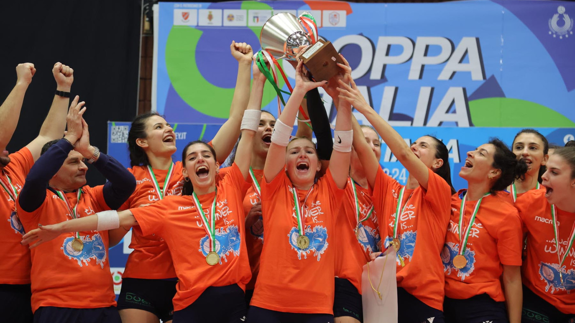 La Rossetti Market-Conad Alseno schianta Bisceglie |e vince la Coppa Italia di B2
