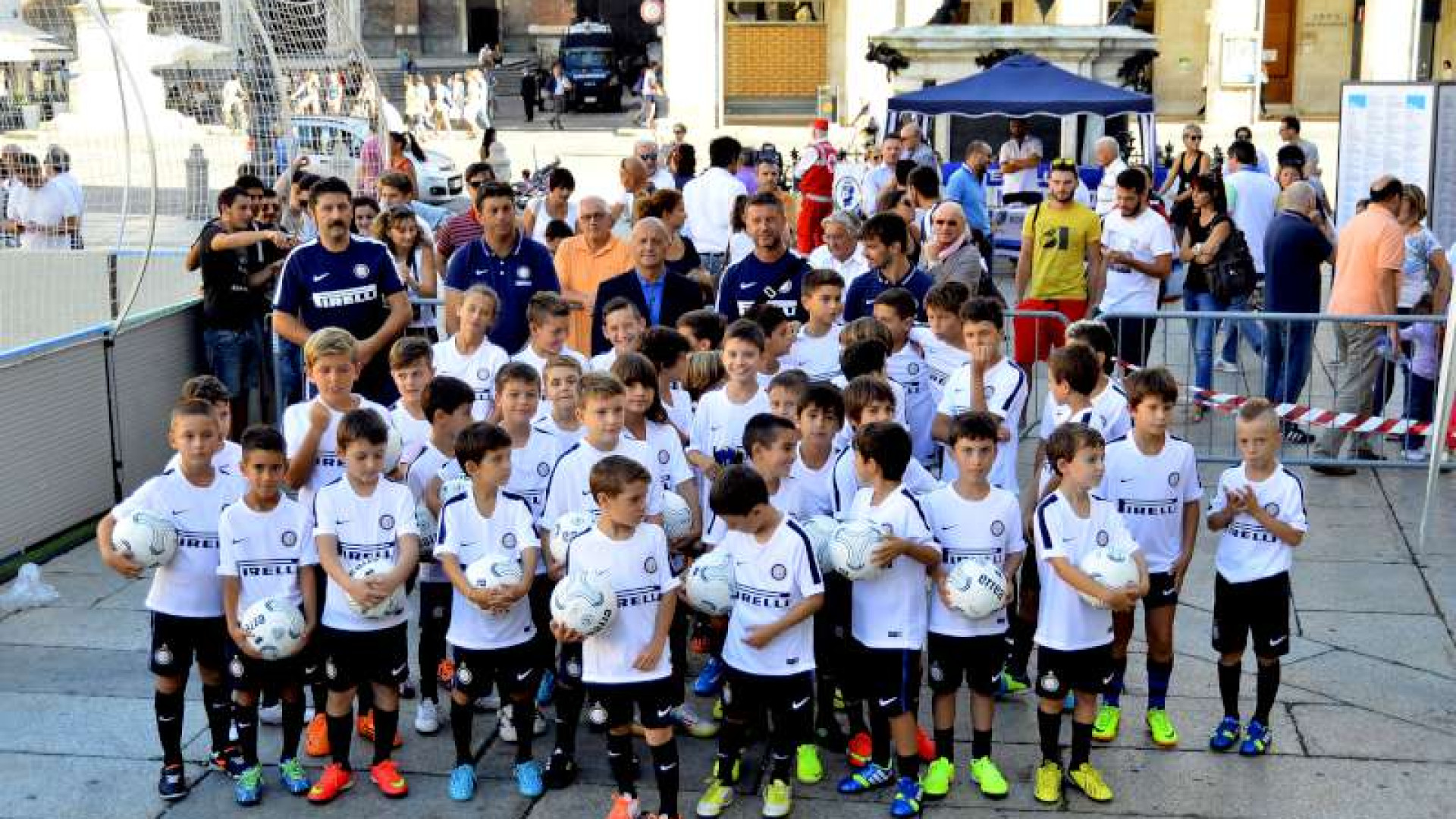 "Pulcini in piazza": si consolida il legame tra San Giuseppe e Inter
