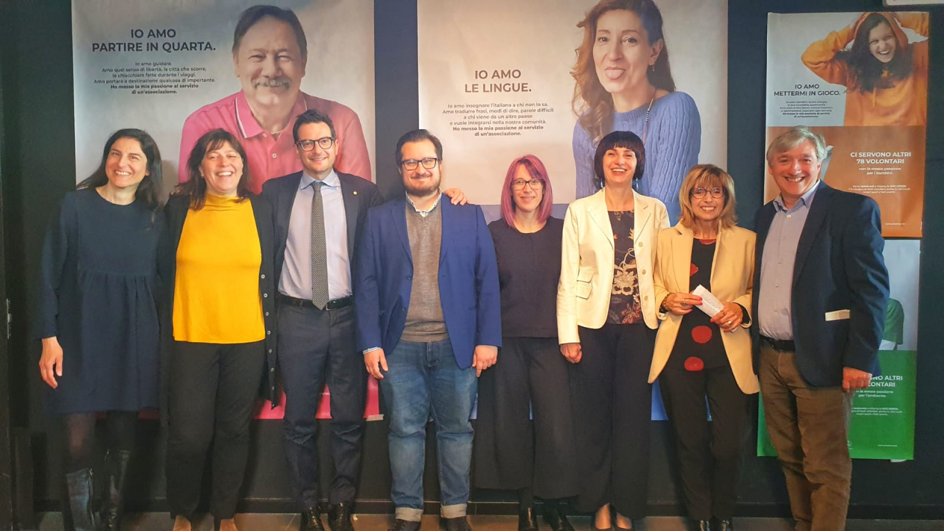 “Io amo”: la campagna di Csv Emilia per cercare volontari. Dodici ambiti di azione