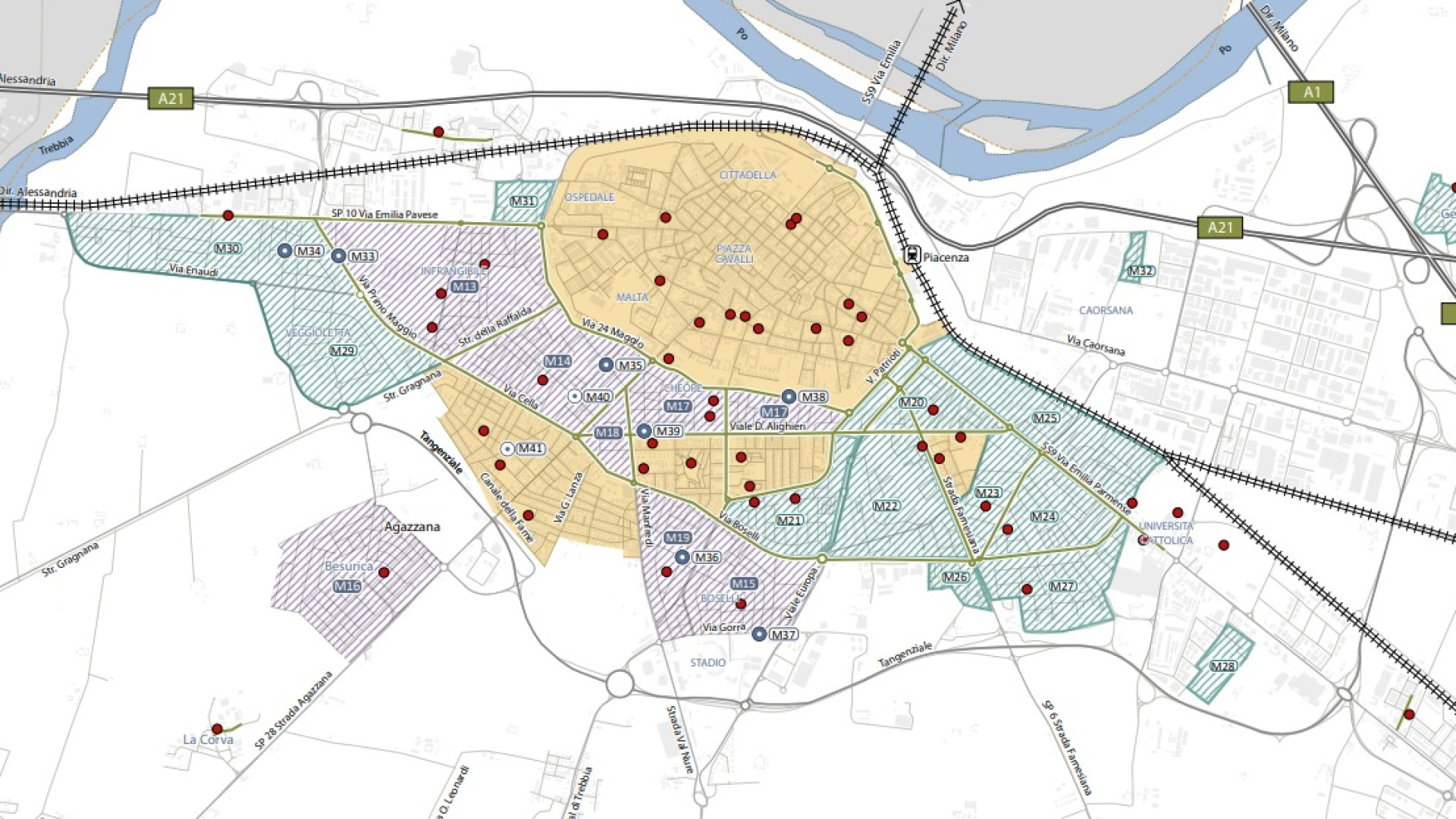 Nuove zone 30 in città, le progetta una società milanese. Ecco dove