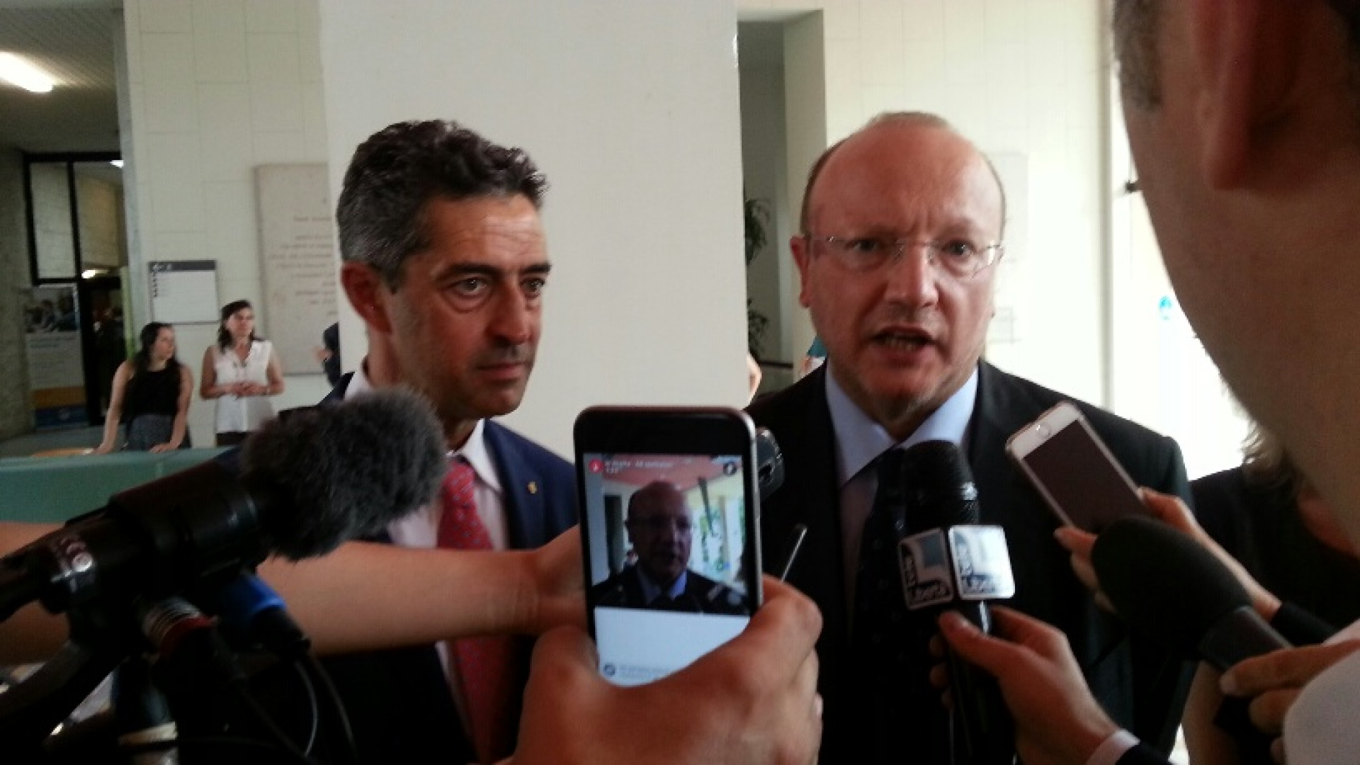 "L'ospedale cresce con noi": a Piacenza il presidente nazionale di Confindustria