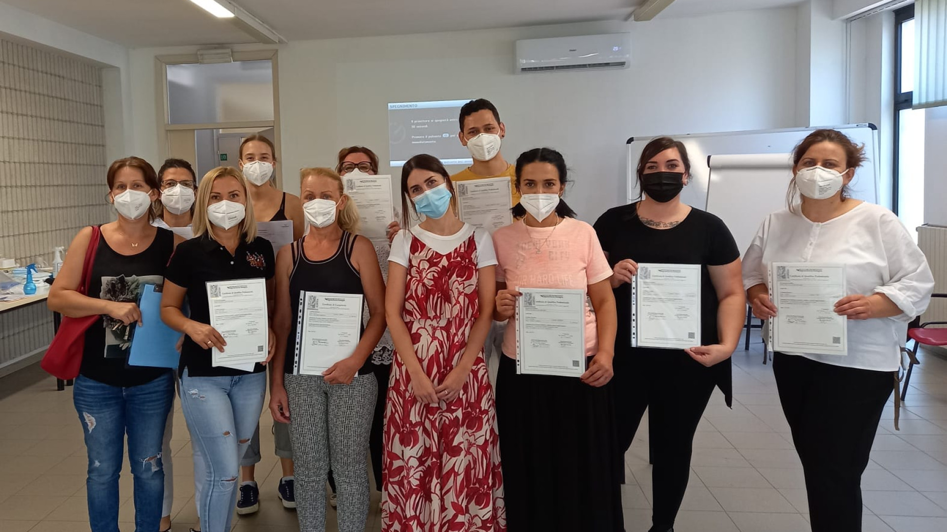 Tutor, consegnati i diplomi a 21 nuovi operatori socio sanitari