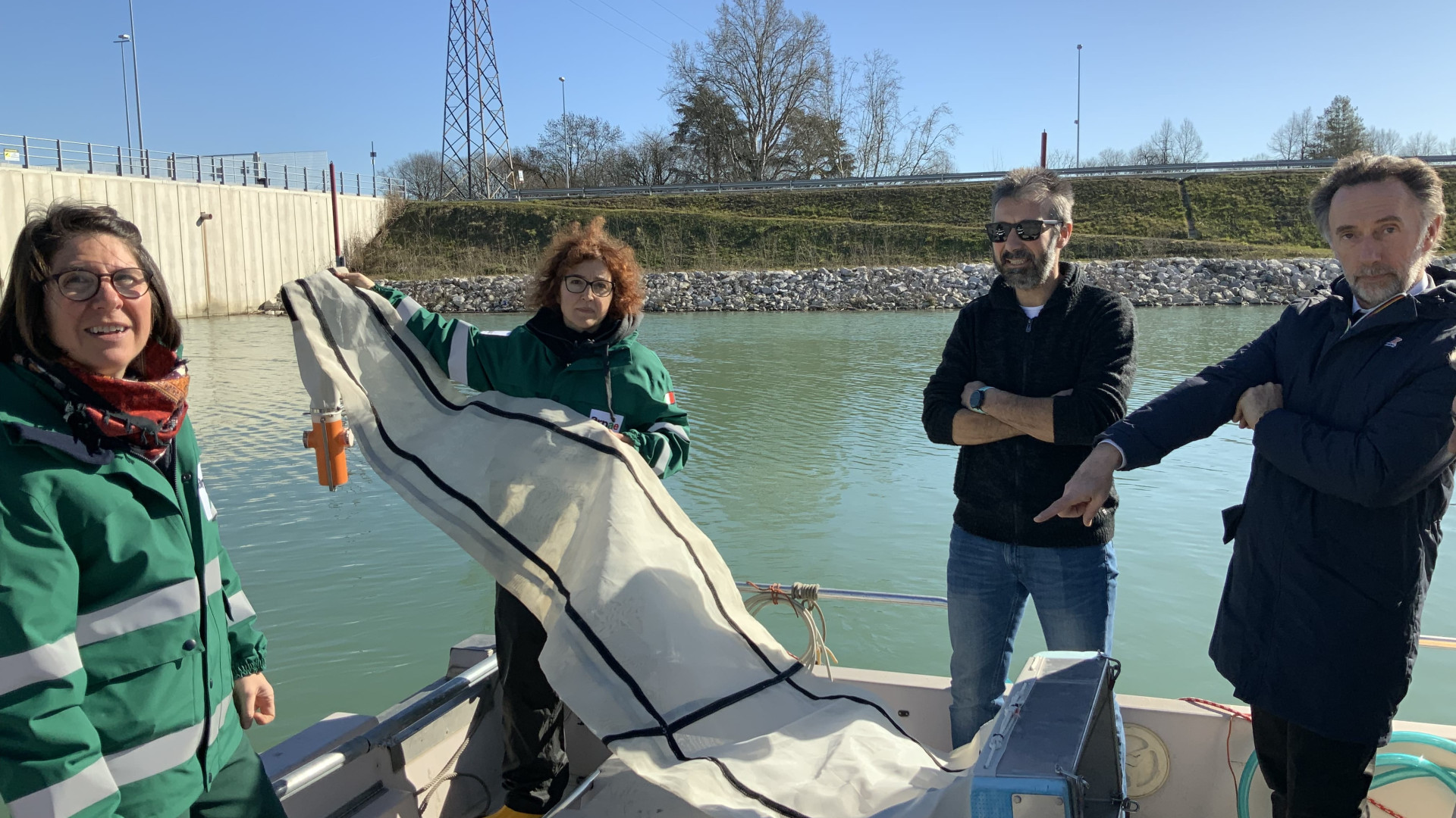 Microplastiche nel Po, partito da Isola Serafini il Manta River Project