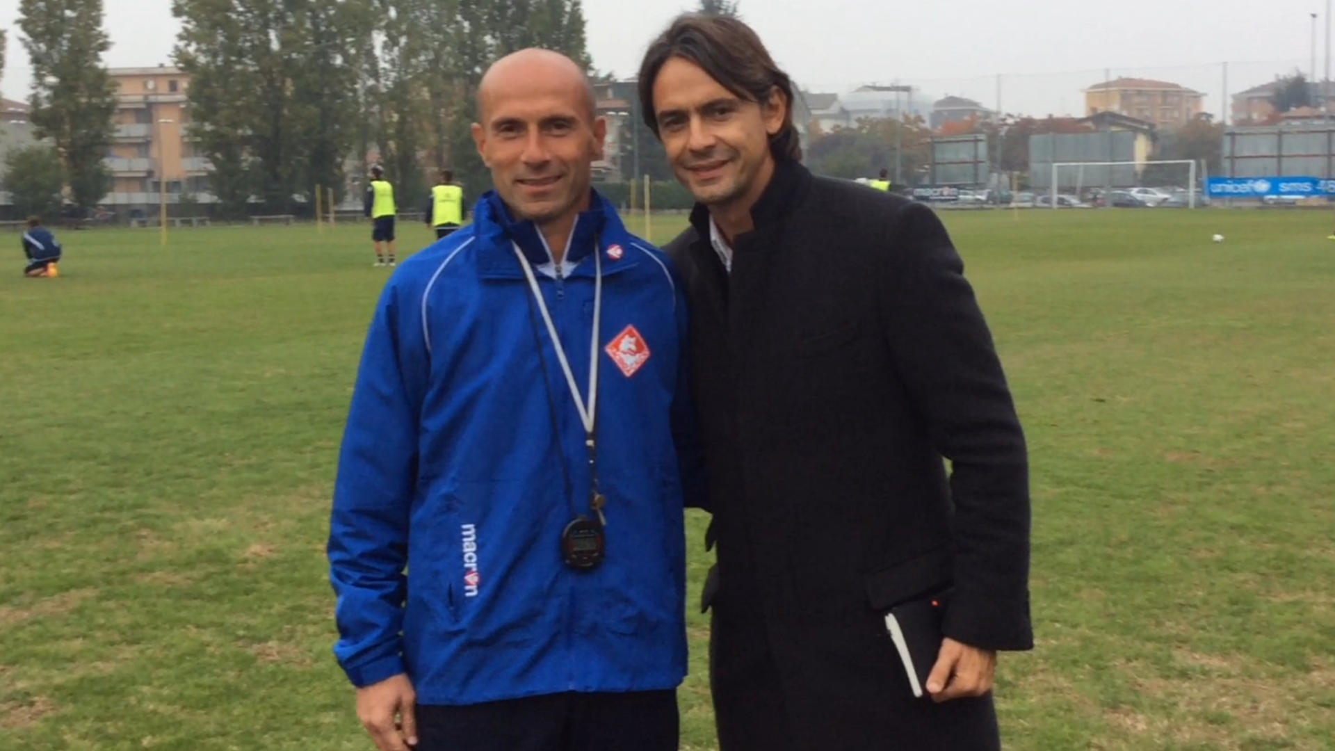 Il Piace si allena, Superpippo a lezione da Franzini. Foto e video