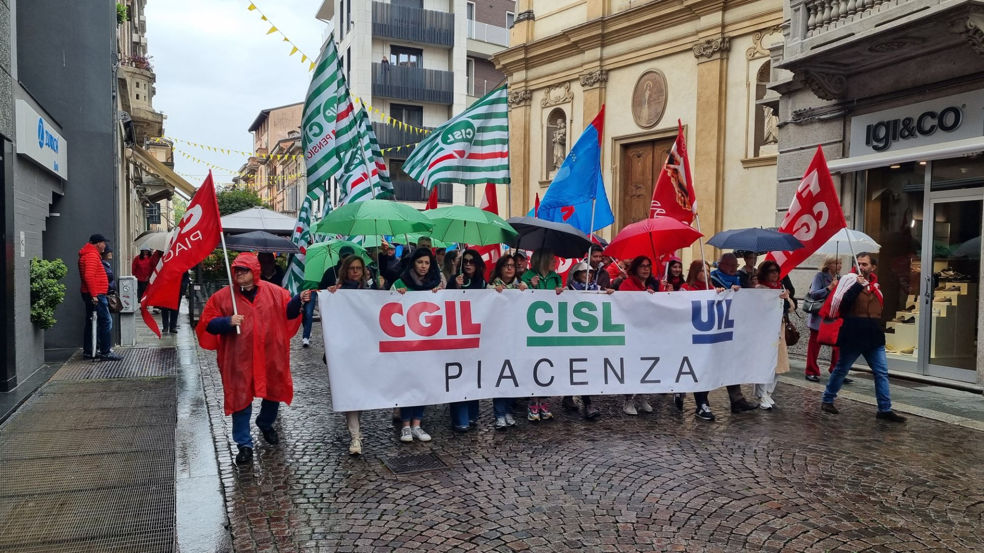 I sindacati piacentini celebrano il Primo maggio: "Un'Europa attenta al lavoro"
