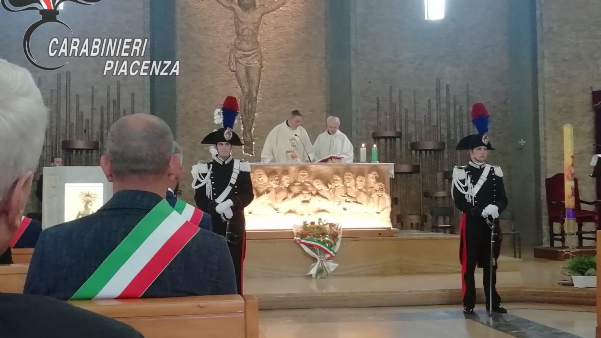 Otto anni fa la tragedia: Vigolzone ricorda il carabiniere Luca Di Pietra