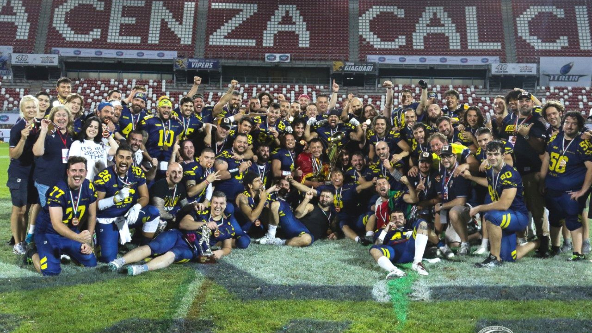 Spettacolo al Garilli: il Super Bowl di seconda divisione ai Vipers Modena