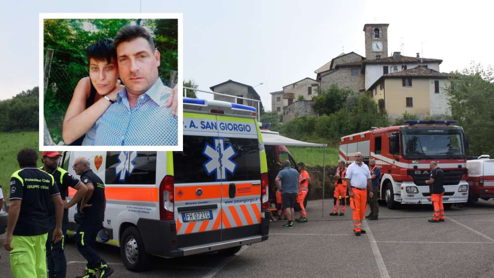 Cento volontari al giorno per cercare Elisa e Massimo. "Parlava di un bunker segreto nei boschi"