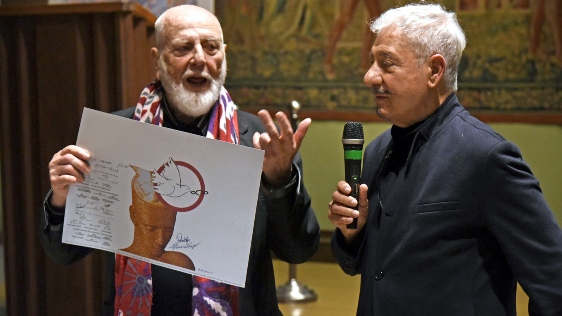 Dal buio alla luce: l'artista Michelangelo Pistoletto candidato al Nobel per la Pace