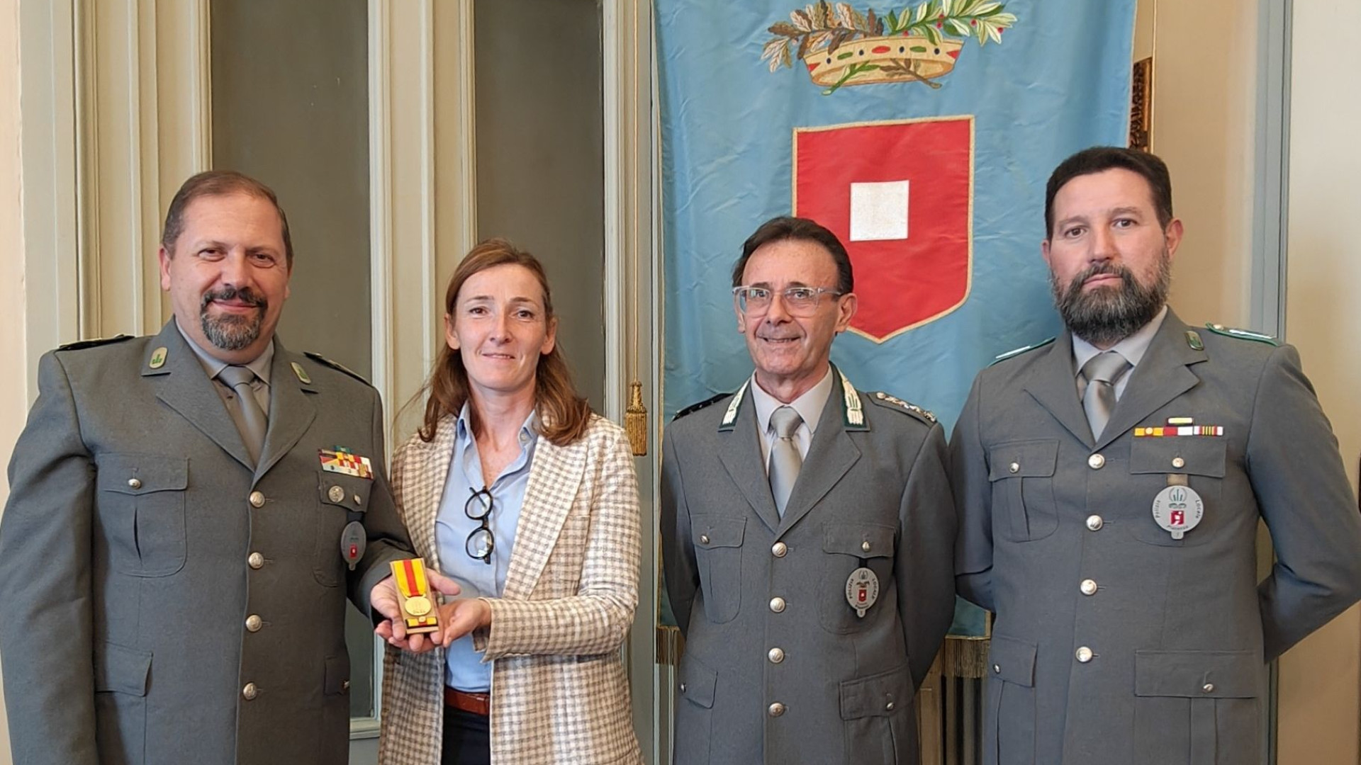 Provincia, riconoscimento “Alluvione 2023” a due sovrintendenti Polizia Locale
