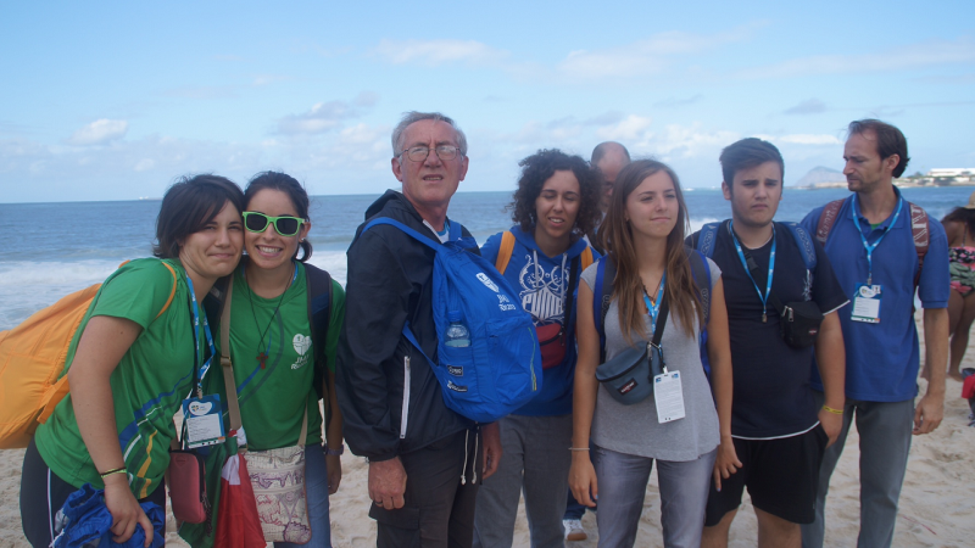 Gmg: l'emozione dei piacentini a Rio de Janeiro con il Papa