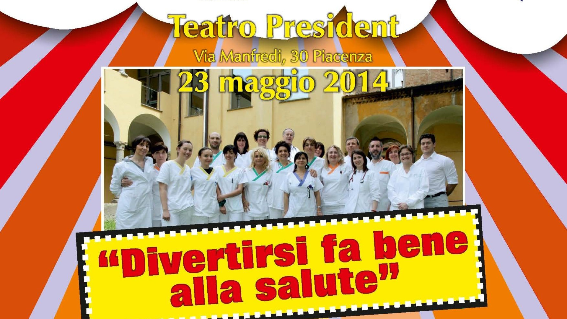 “Divertirsi fa bene alla salute”: stasera lo spettacolo per la ricerca oncologica