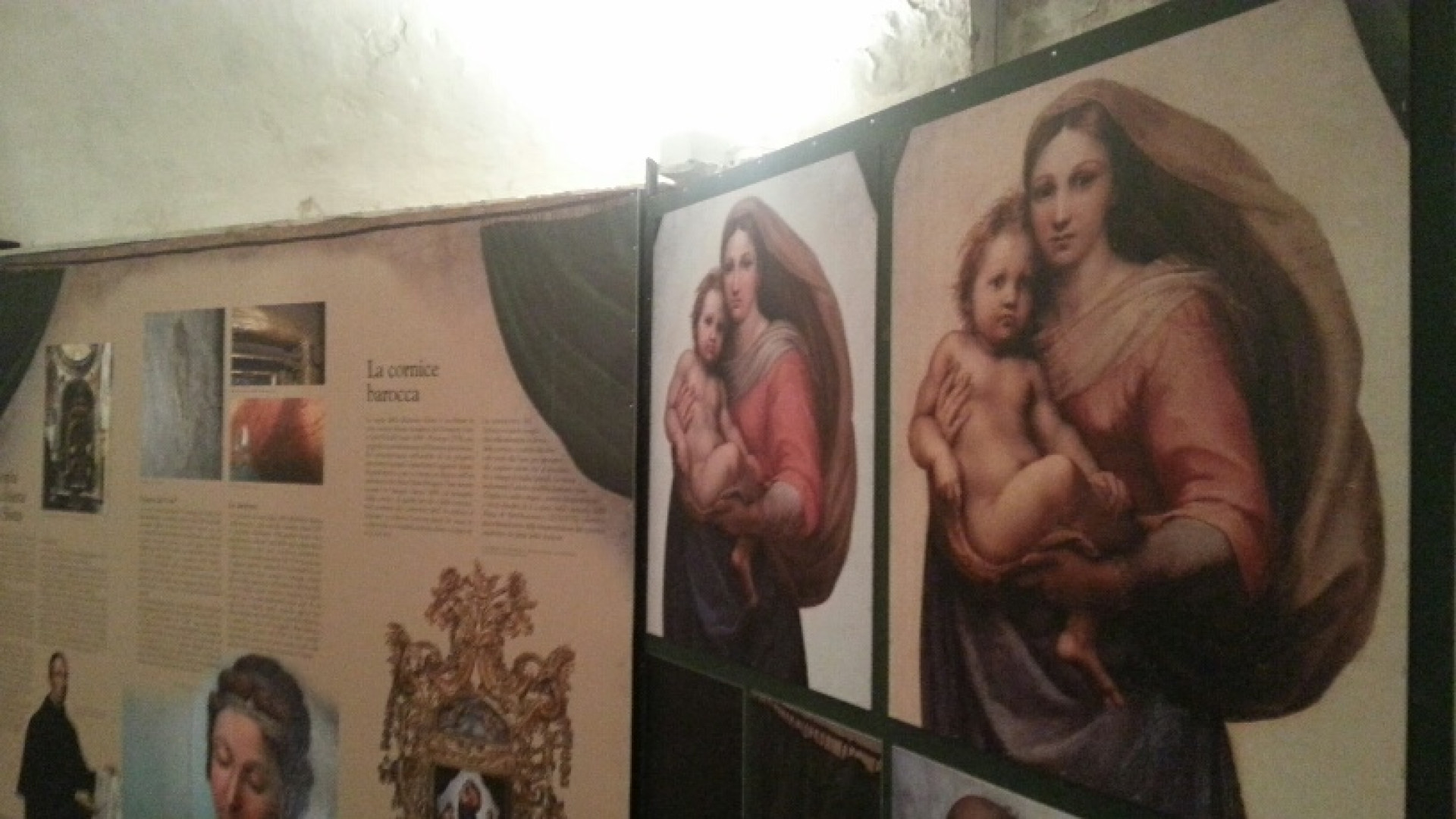 Madonna Sistina, la potenza dell'immagine in una mostra in San Sisto