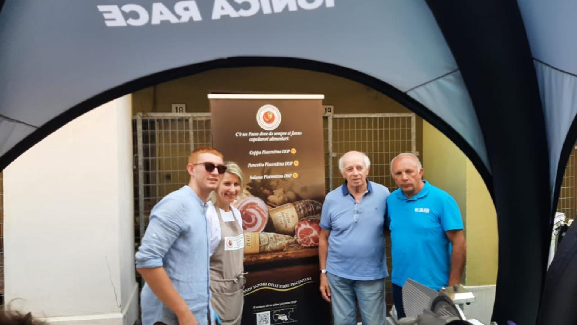 Ciclismo ed enogastronomia, salumi dop piacentini alla Adriatica Ionica Race